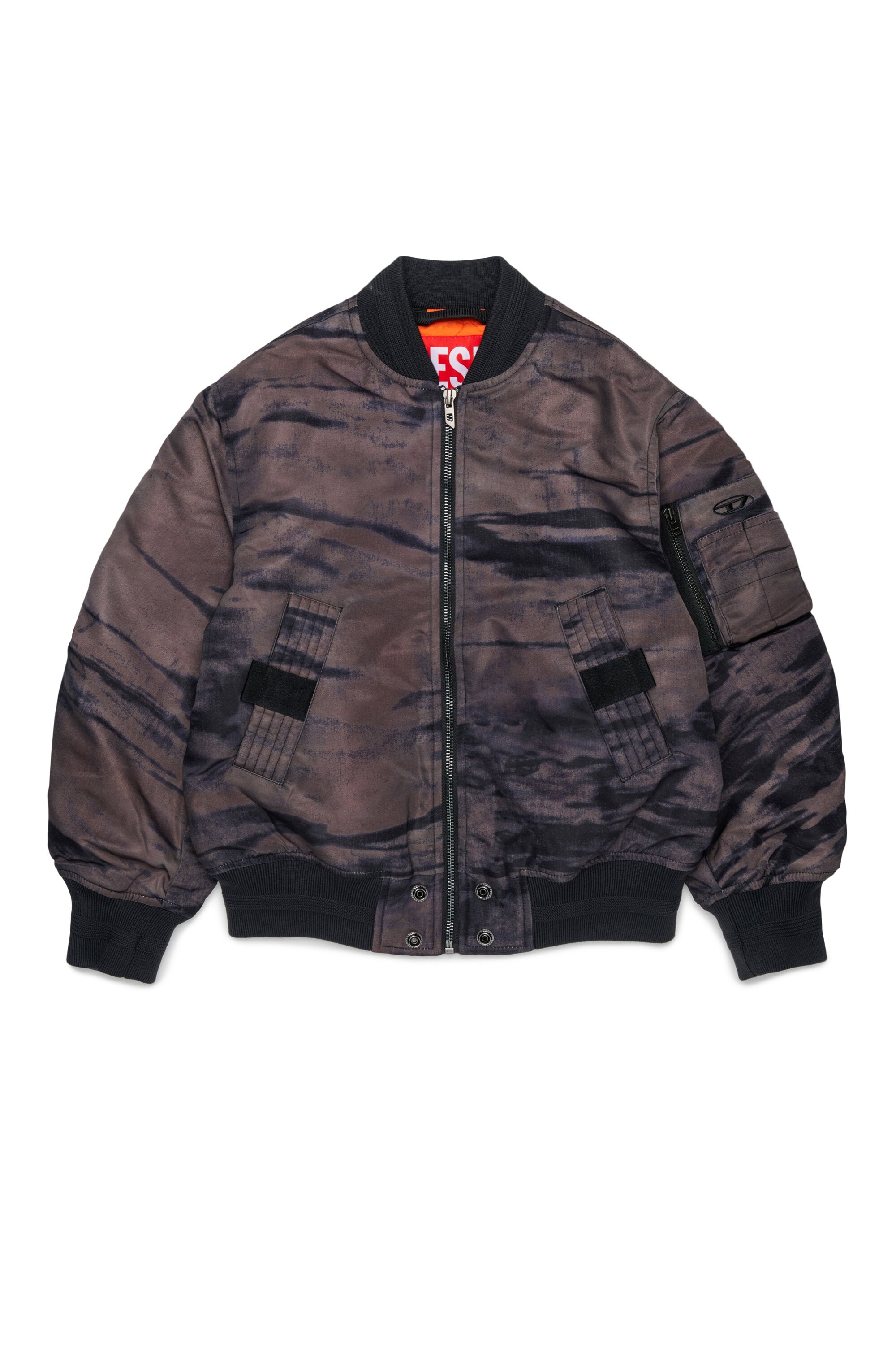Blouson bomber avec logo