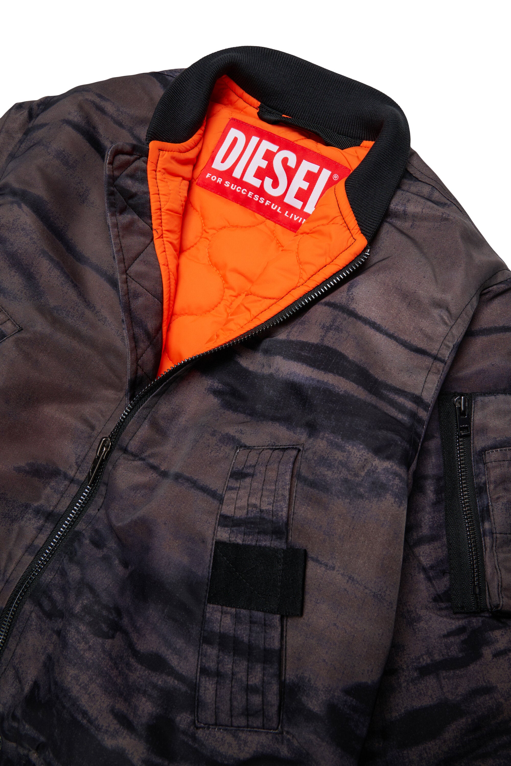 Blouson bomber avec logo