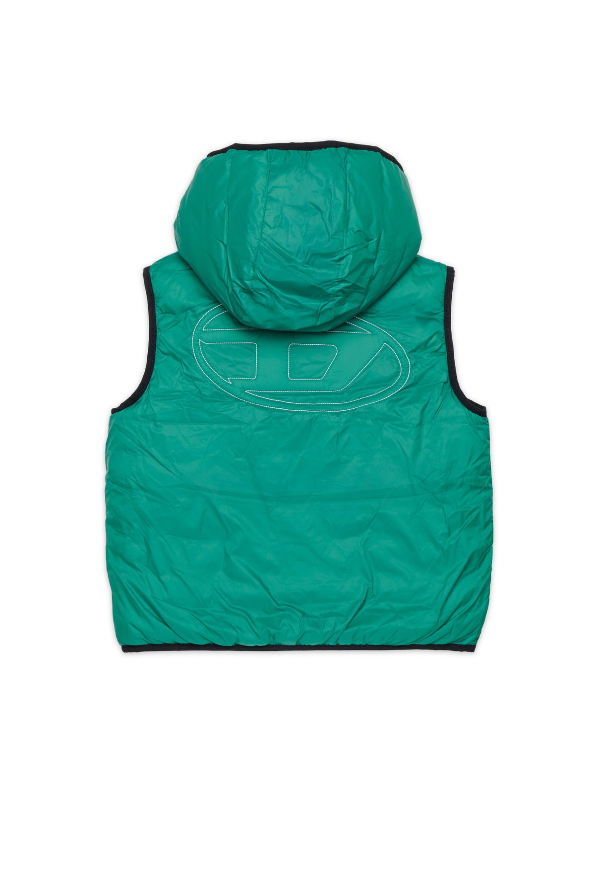 Lightweight padded vest with logo