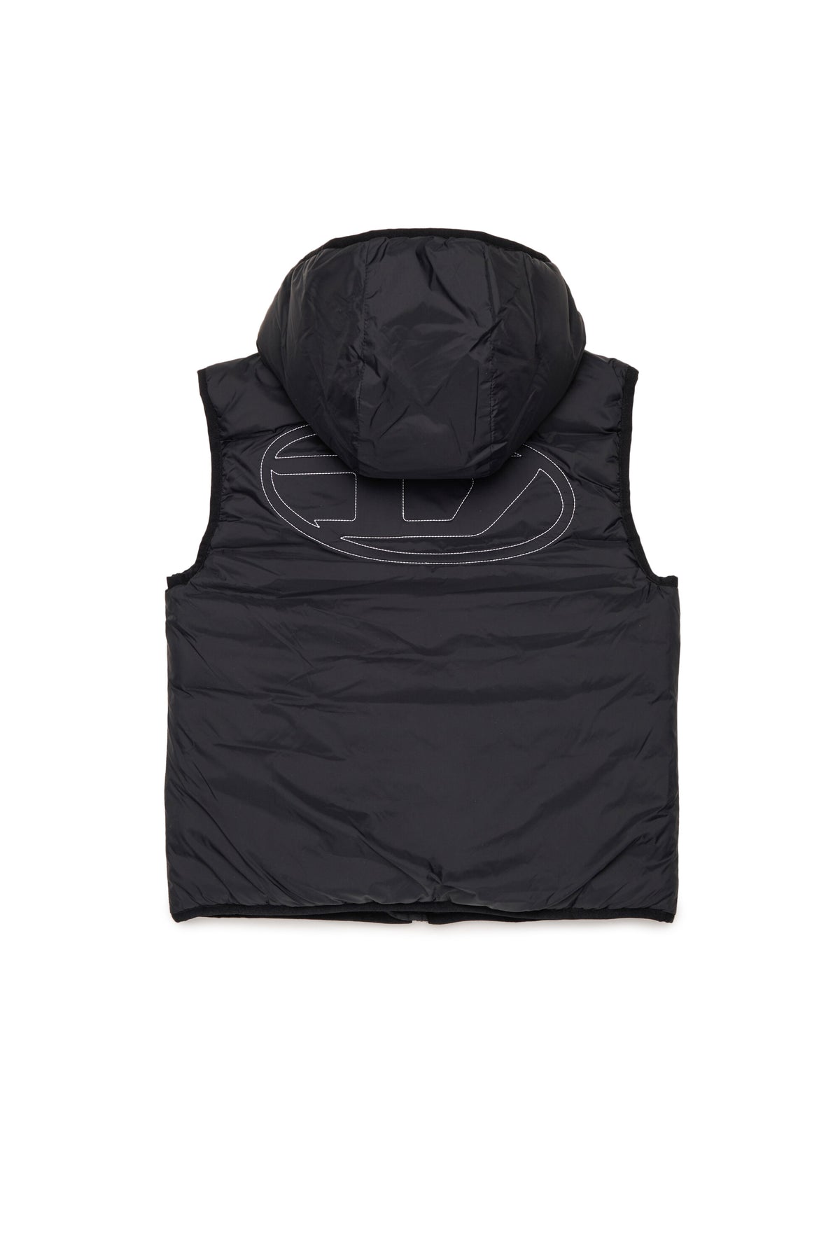 Lightweight padded vest with logo