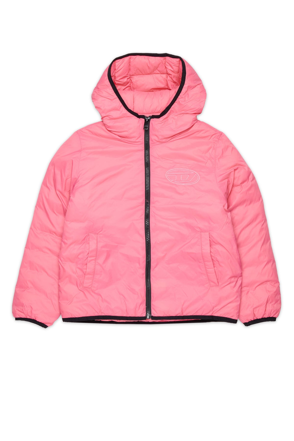 Veste matelassée avec logo imprimé