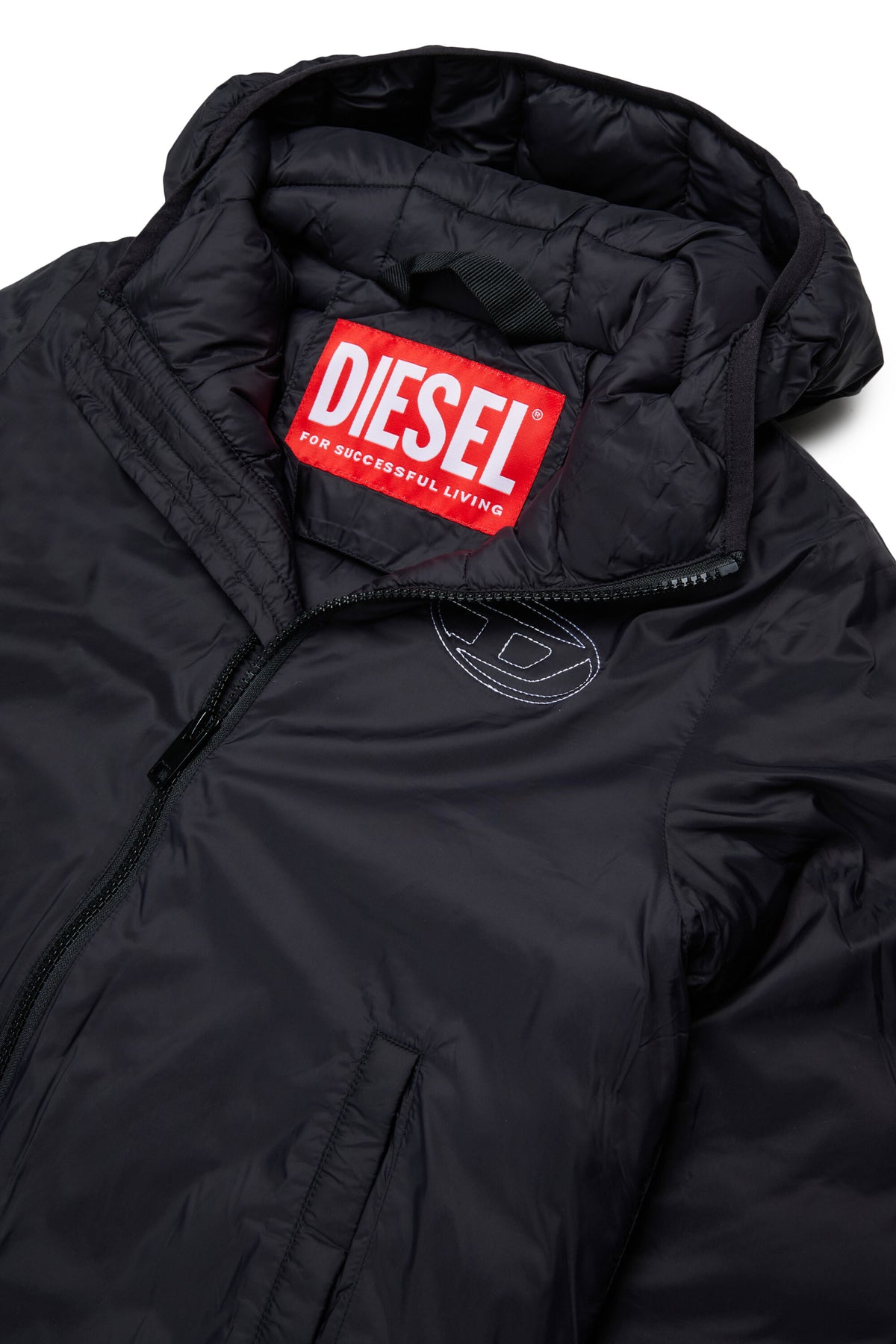 Veste matelassée avec logo imprimé