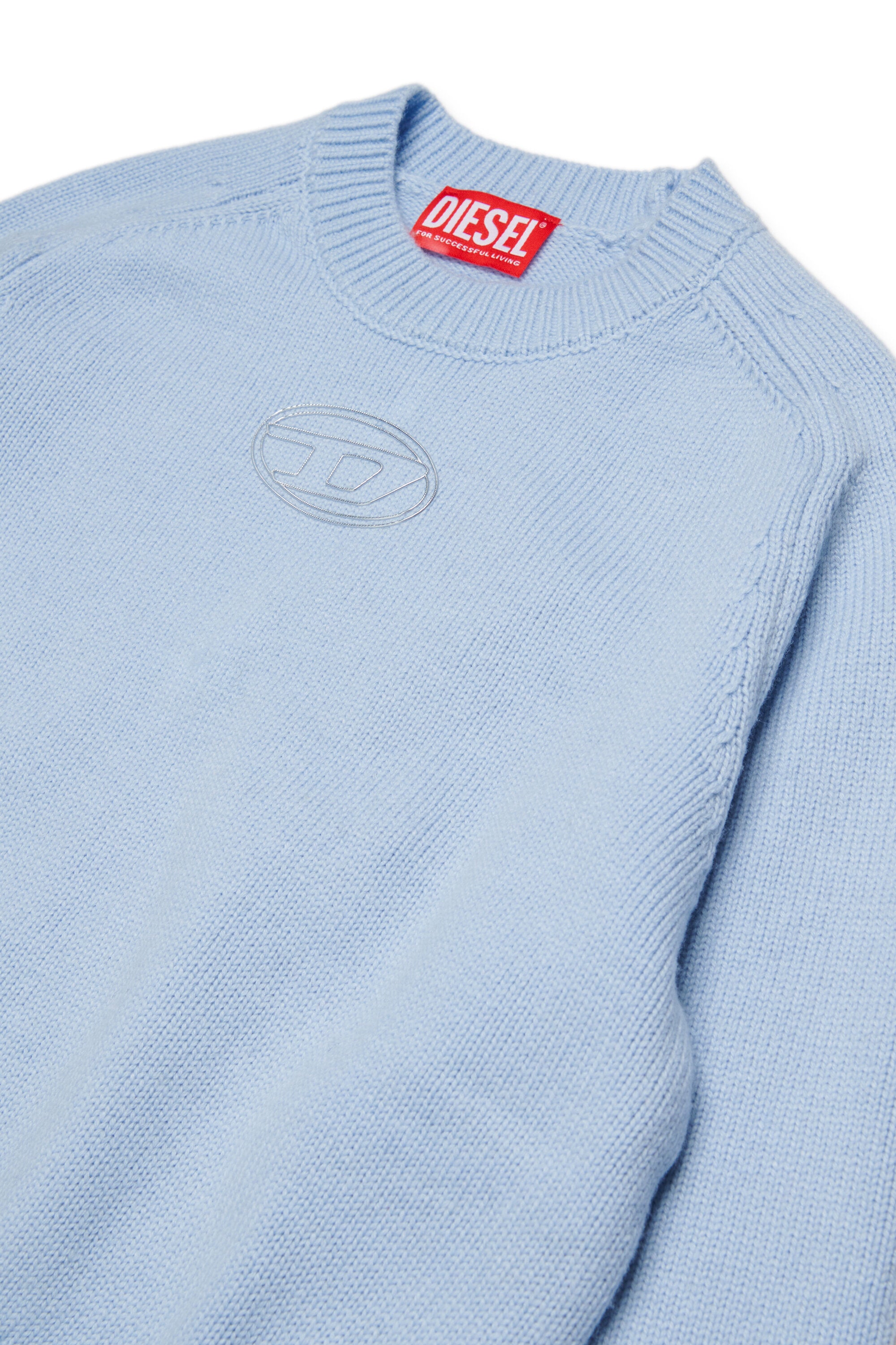 Jersey de cuello redondo con logo