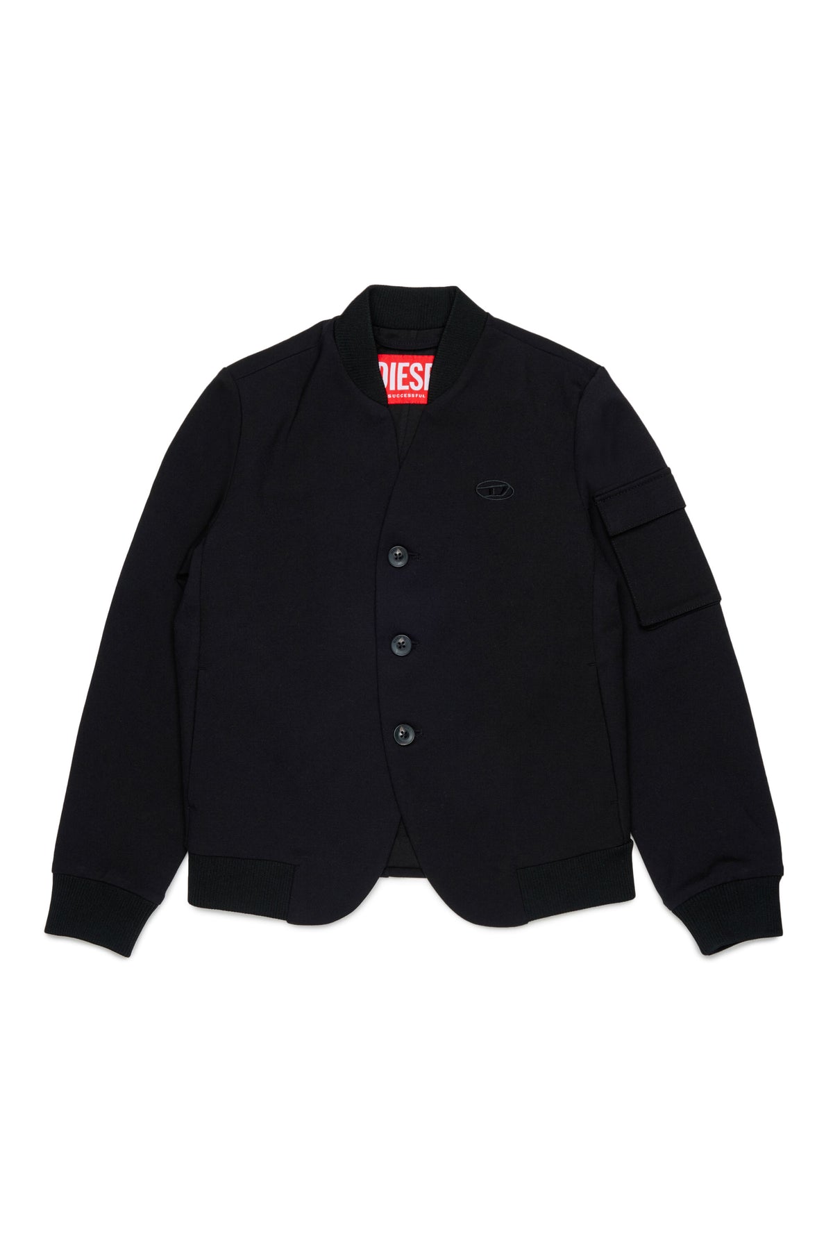 Bomber jacket with logo