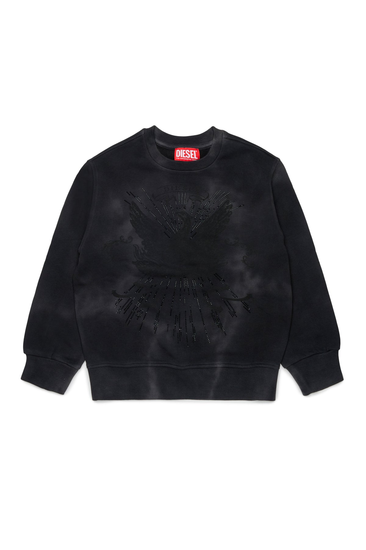 Sudadera de cuello redondo con logo