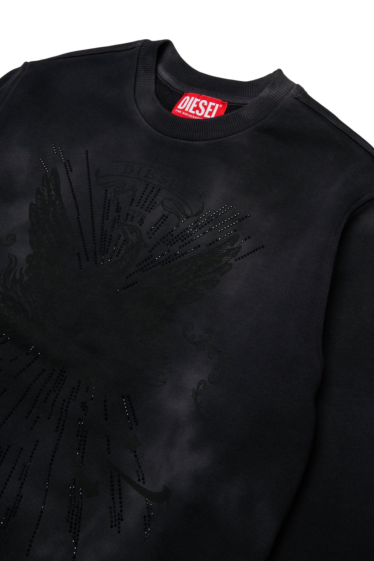 Sudadera de cuello redondo con logo
