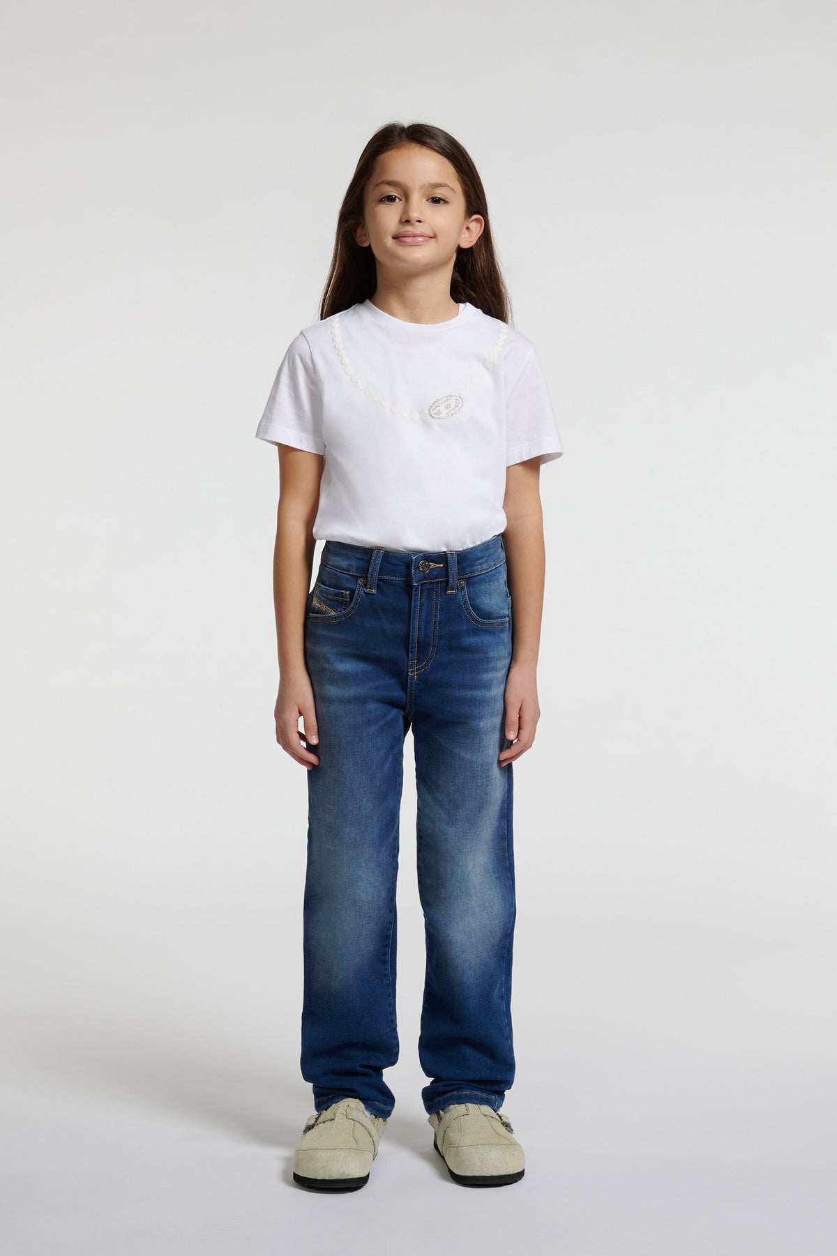 JoggJeans® coupe regular bleu moyen - D-Ilia