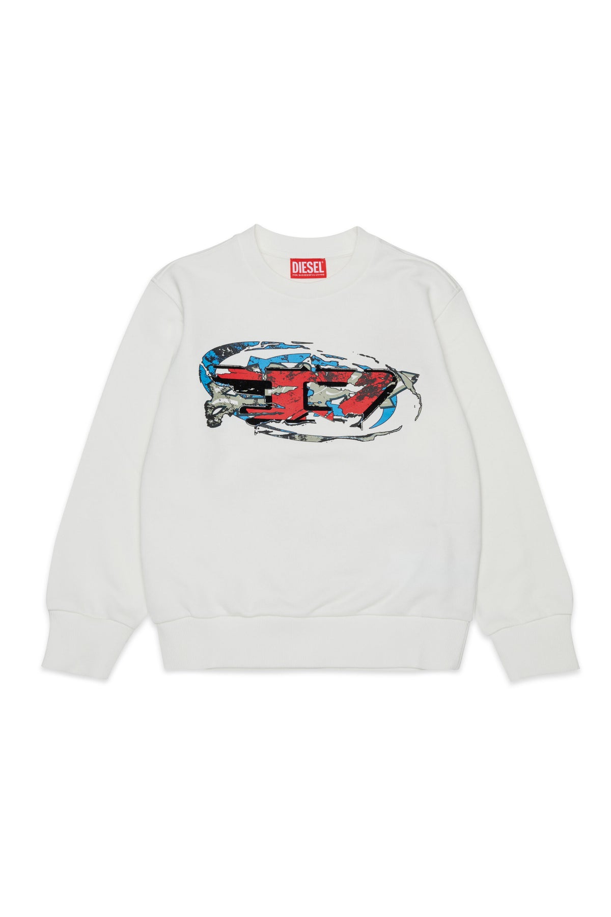 Sweat-shirt col rond avec logo