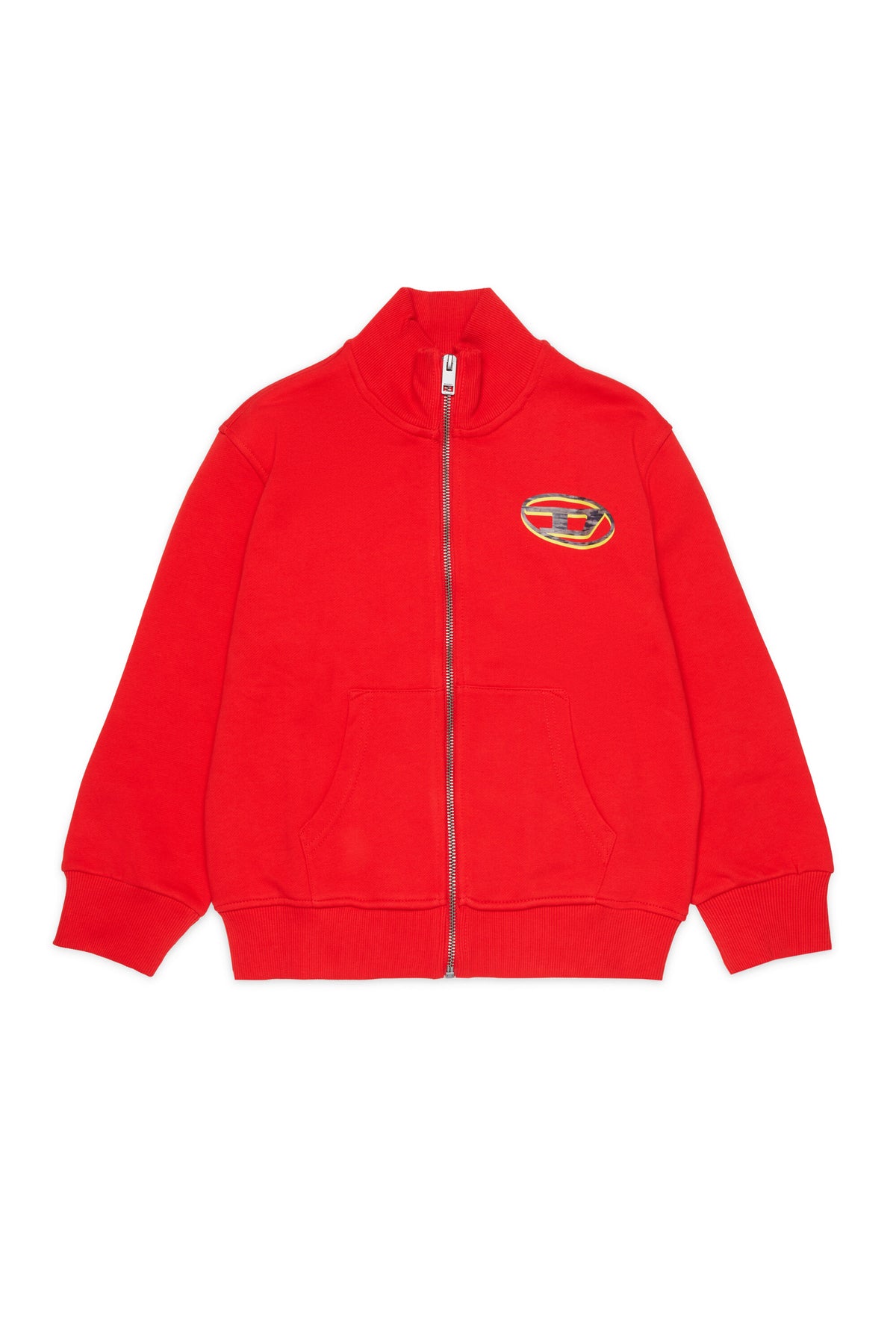 Sudadera con cremallera y logo