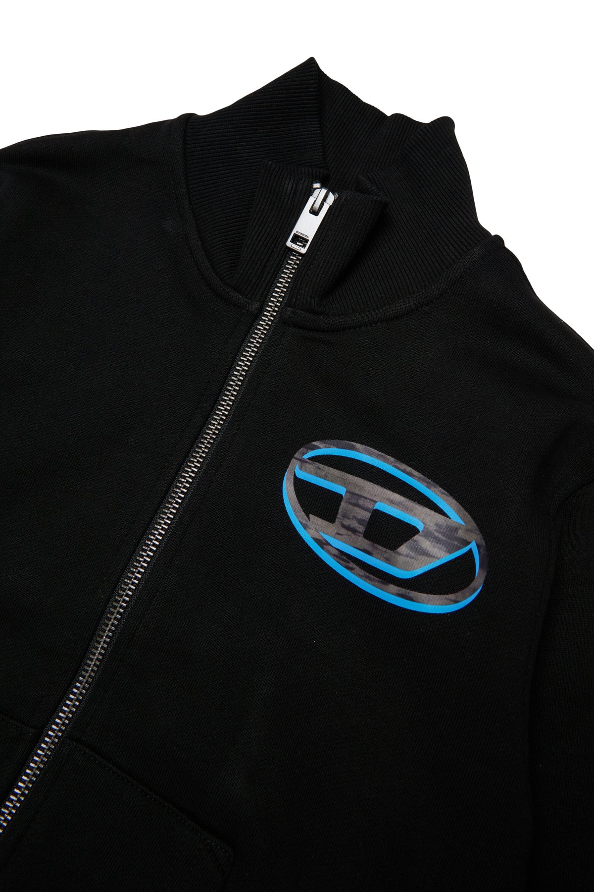 Sweat zippé avec logo