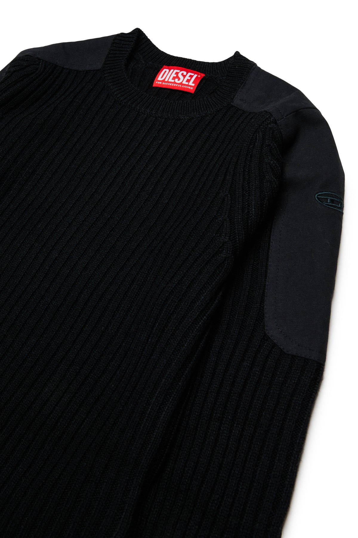 Jersey de punto con cuello redondo