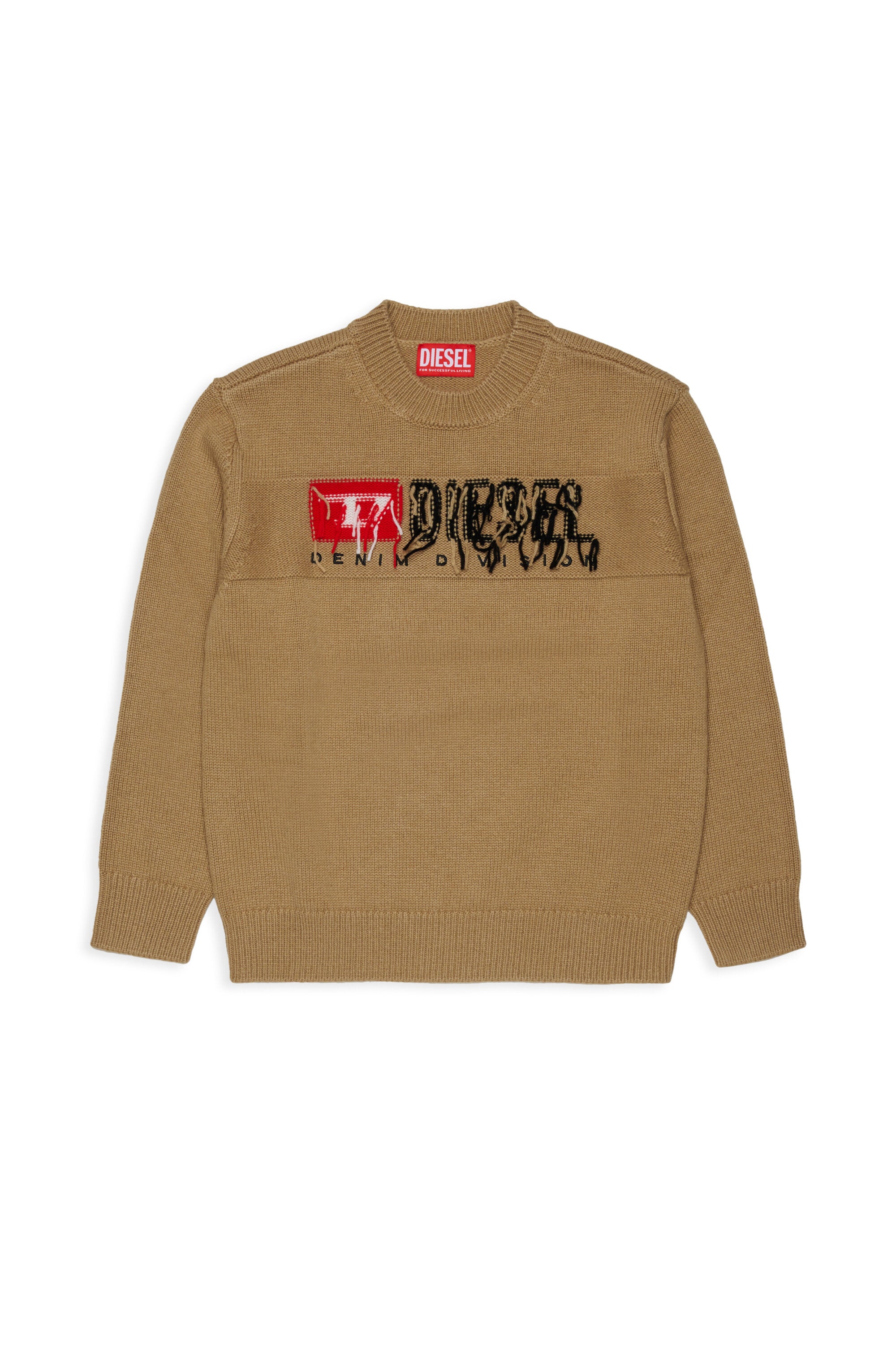 Pull ras du cou avec logo