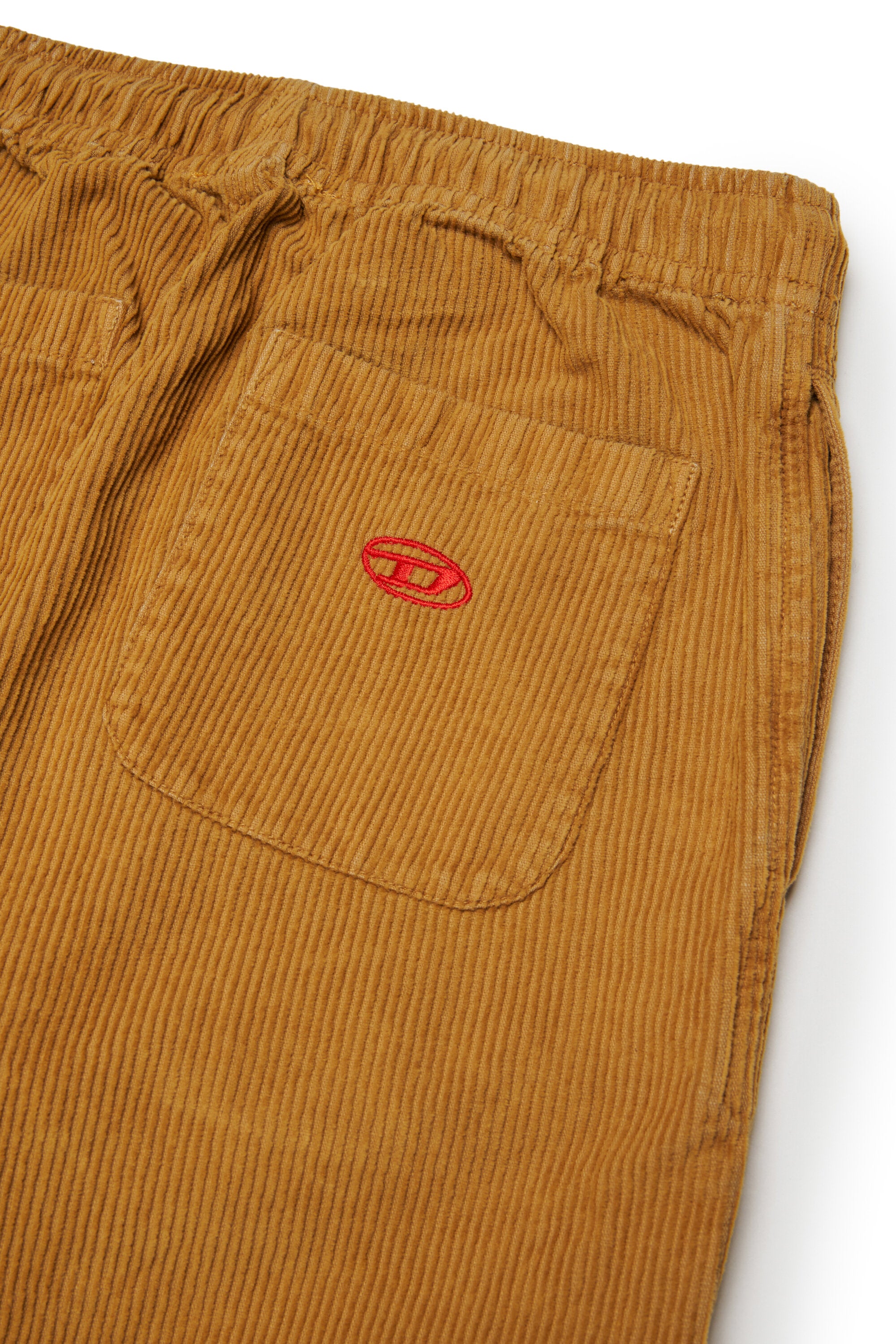 Pantalones de pana con logo