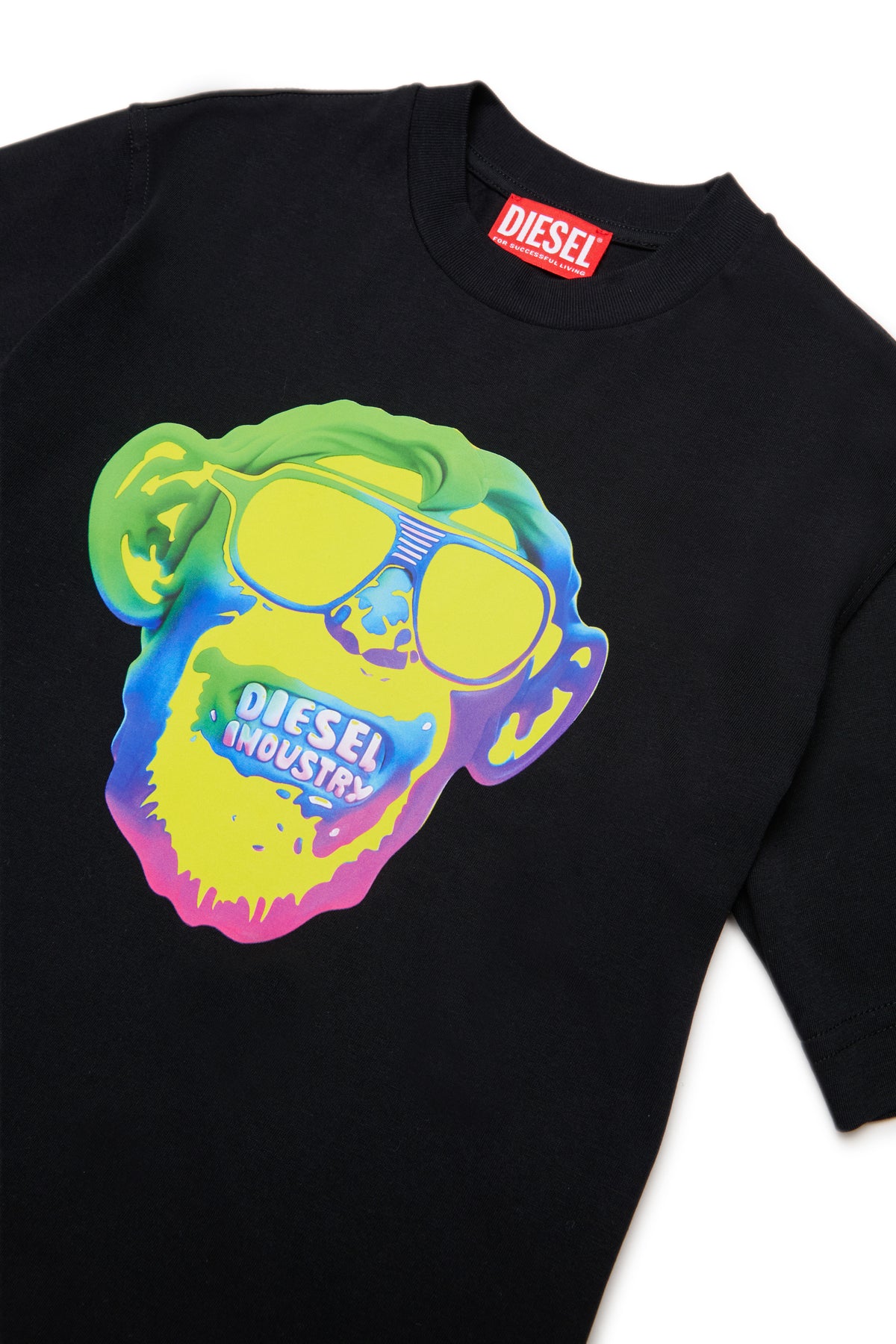 T-shirt with logo and Monkey print