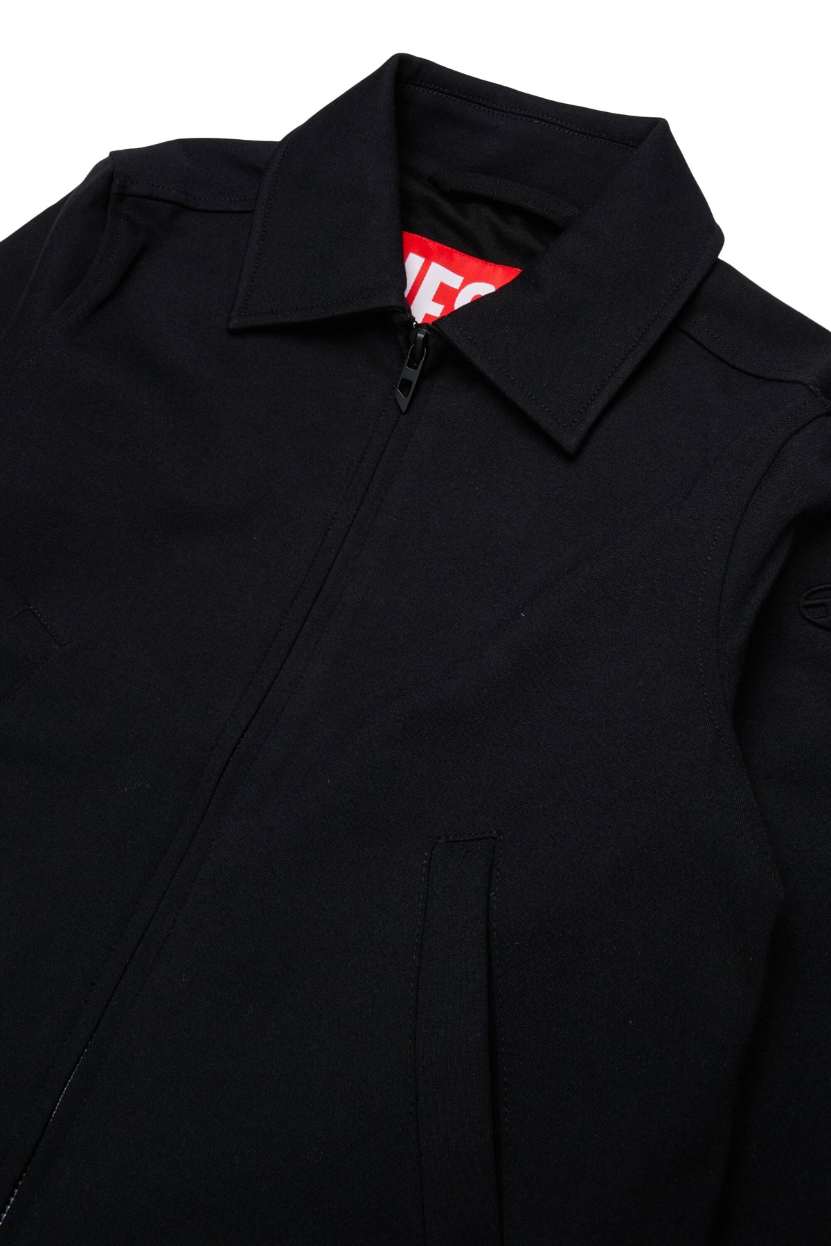 Veste en maille avec logo