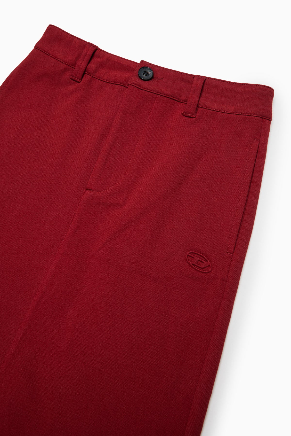 Jupe midi avec logo