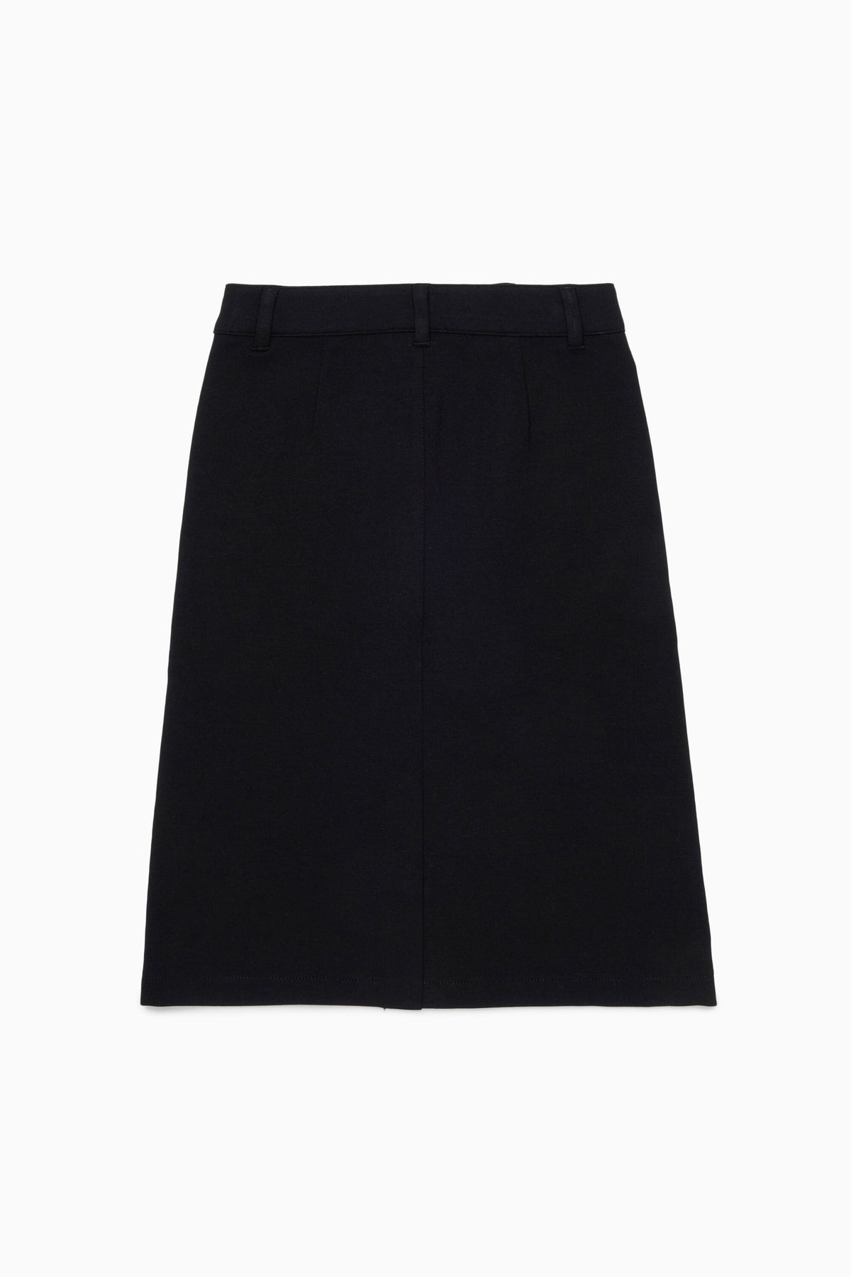 Midi skirt with logo