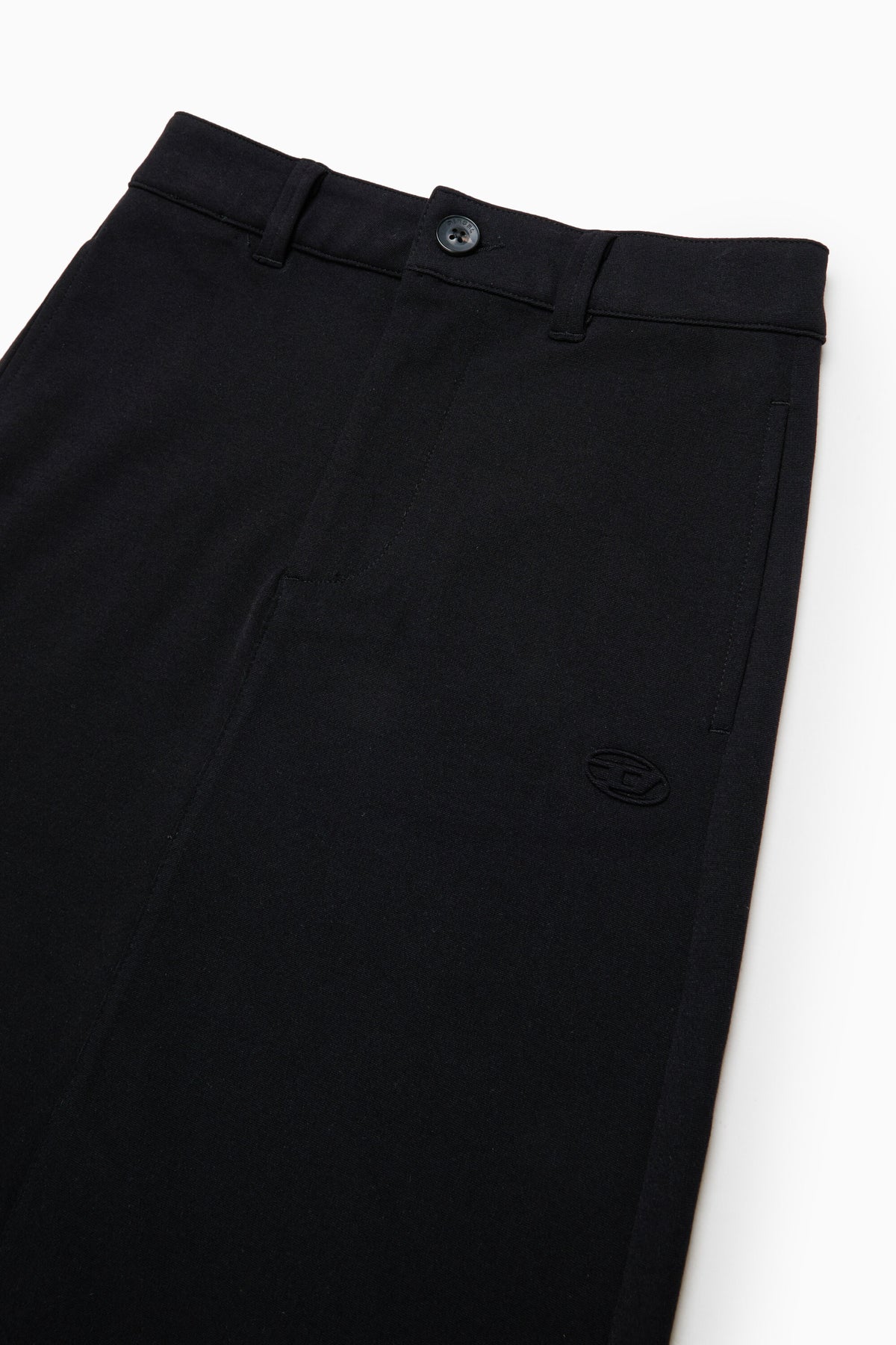 Midi skirt with logo