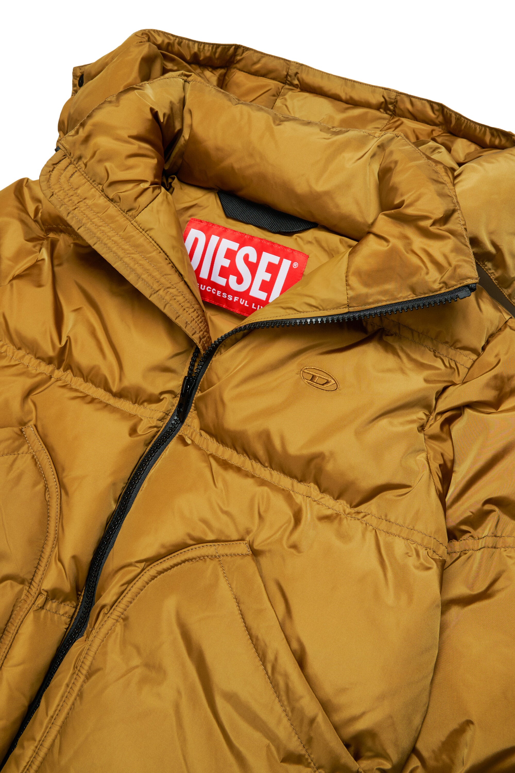 Veste matelassée avec logo imprimé