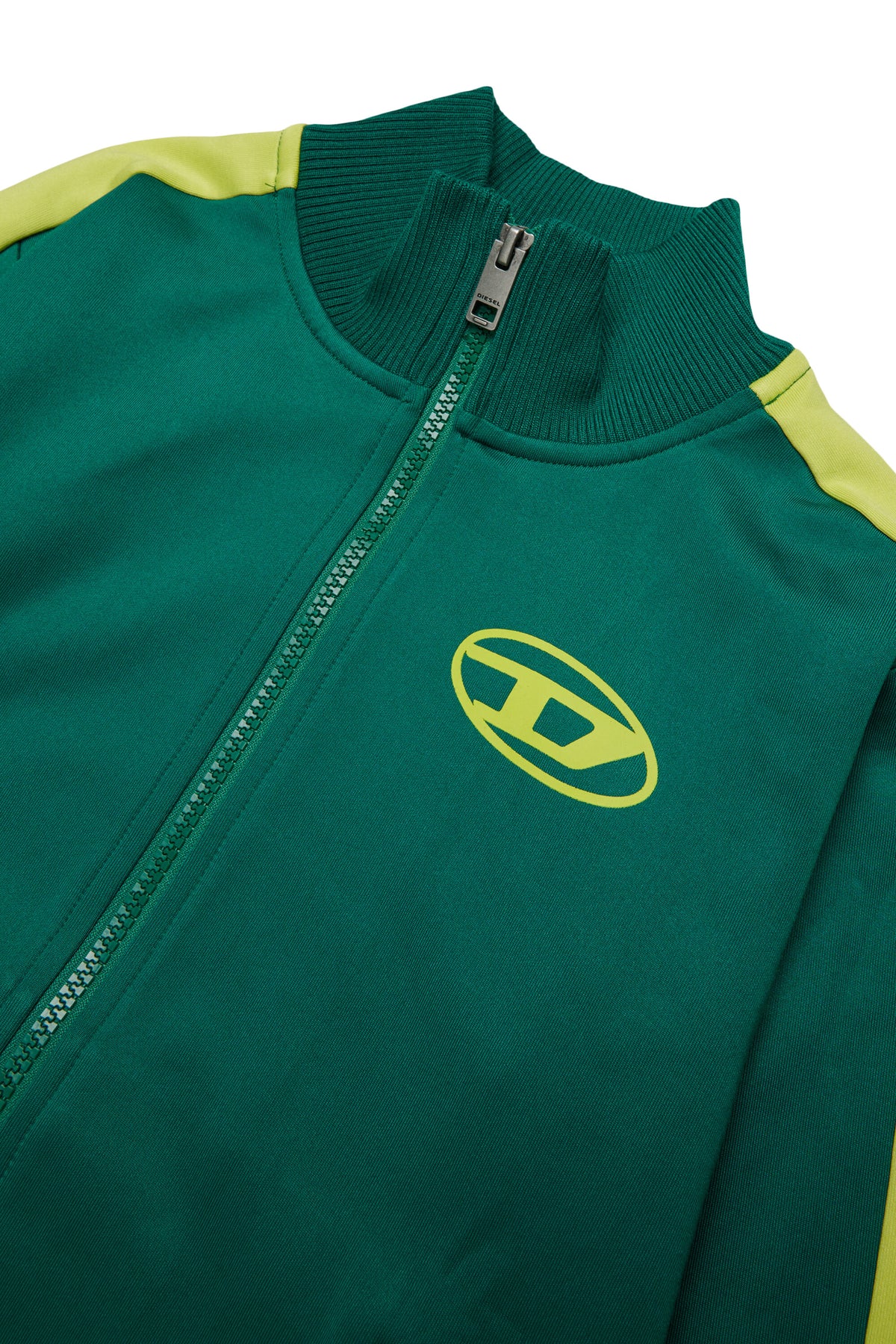 Zip-up sweatshirt with logo