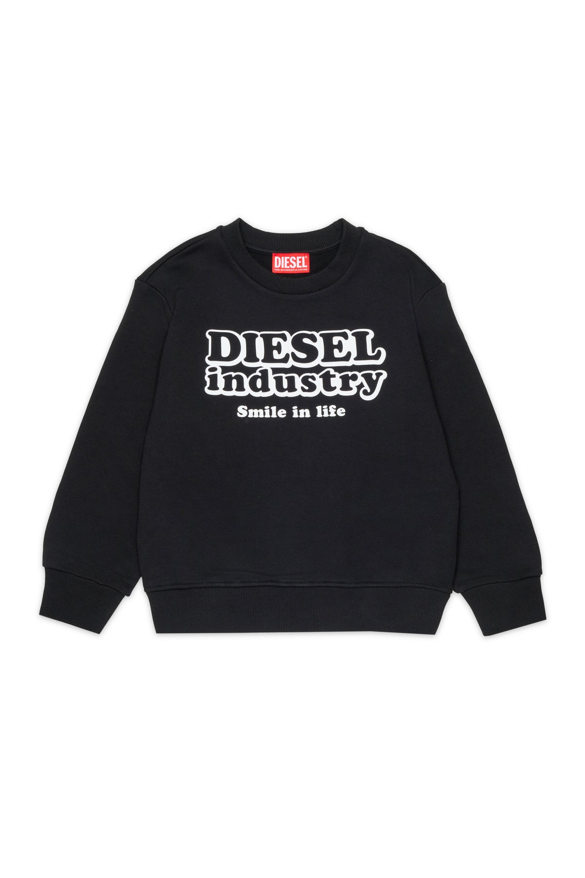 Crew-neck sweatshirt with logo