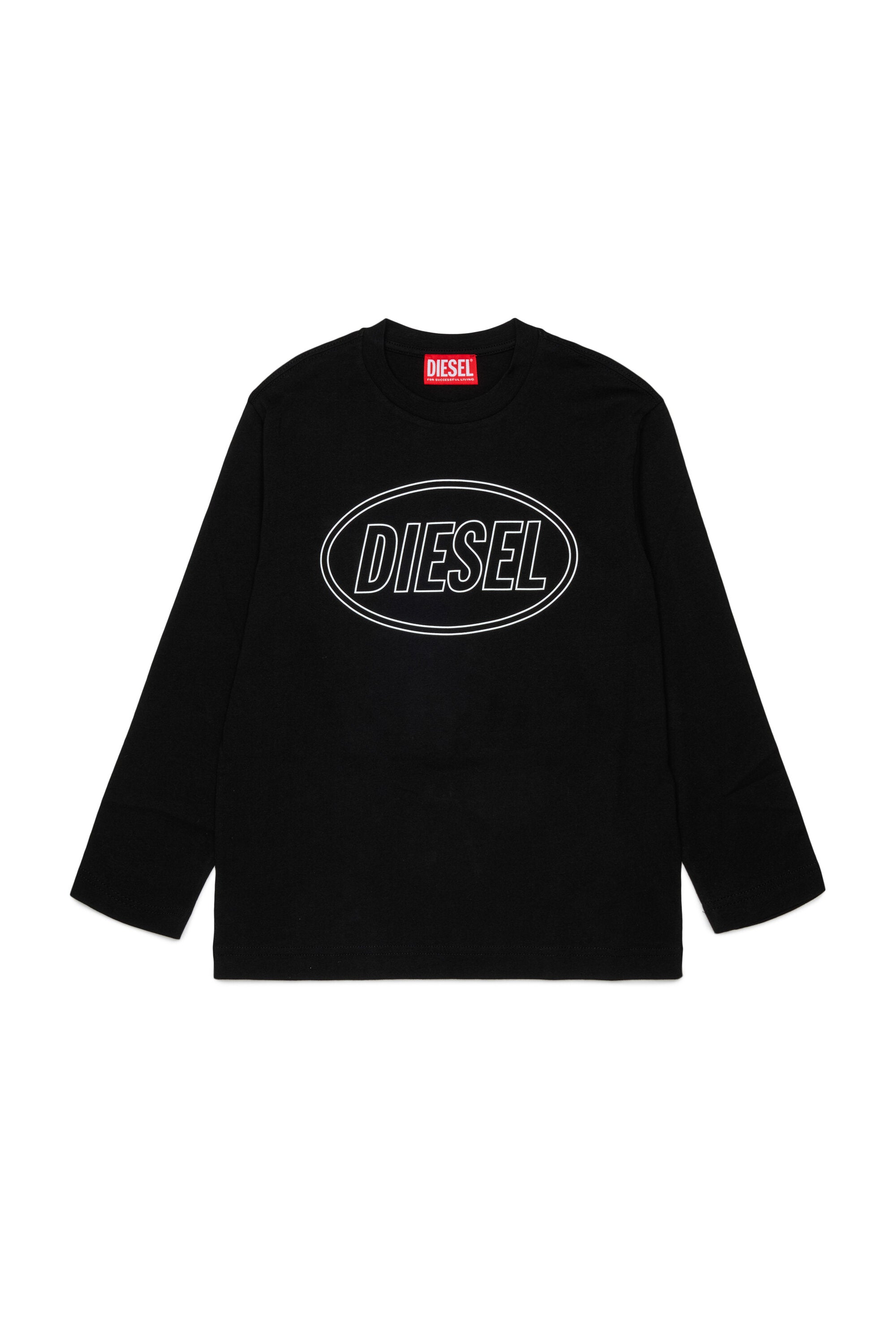 Camiseta de manga larga con logo