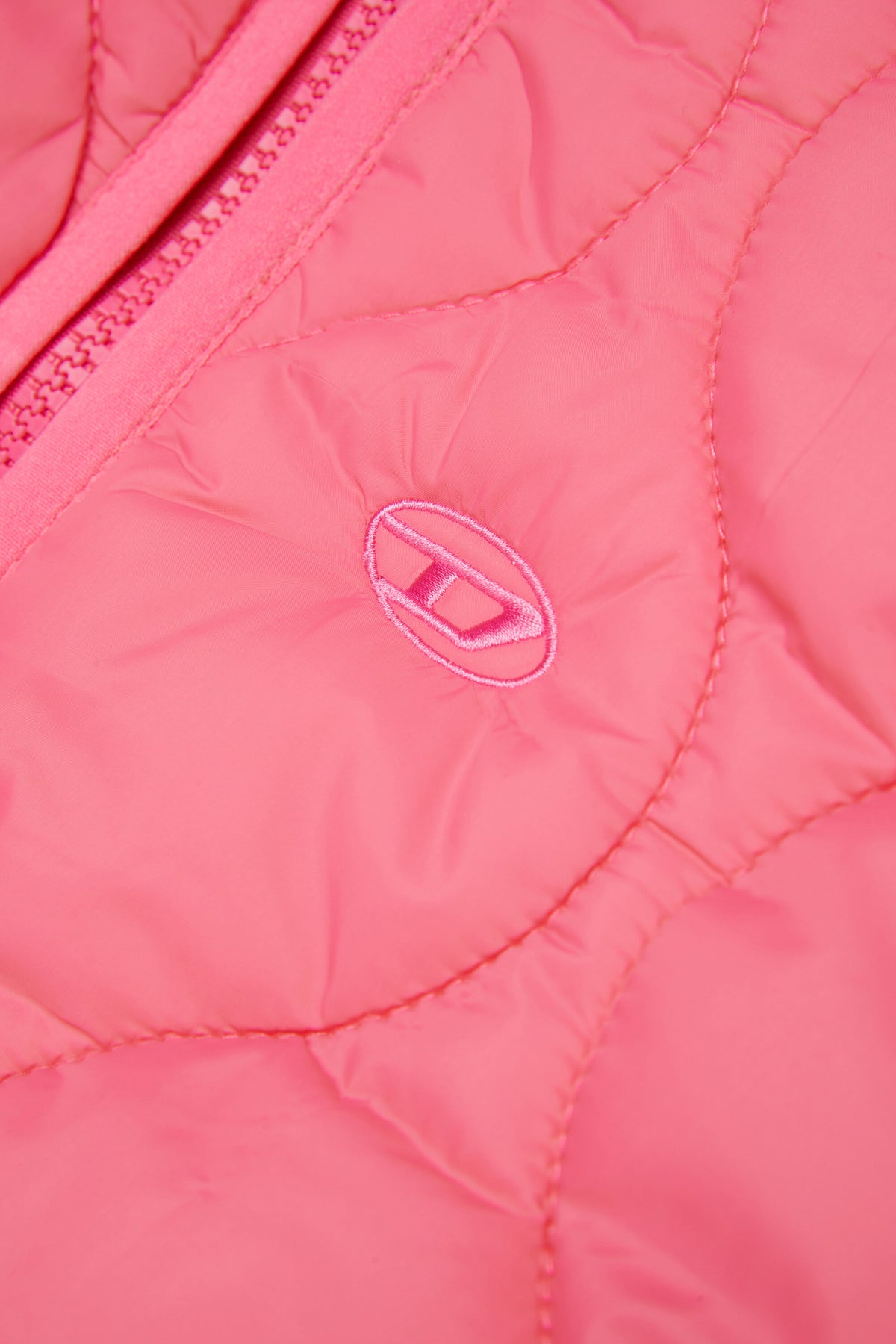 Veste matelassée avec logo imprimé