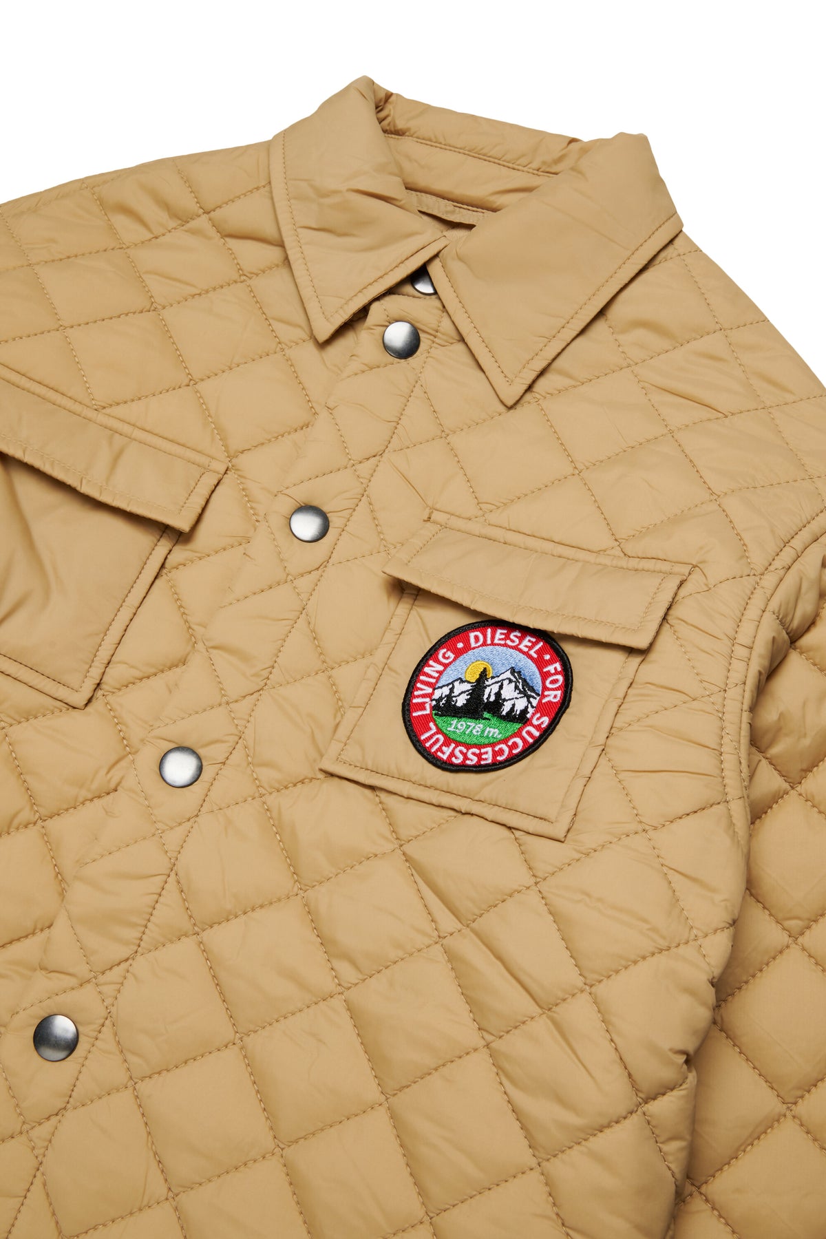 Veste matelassée avec logo