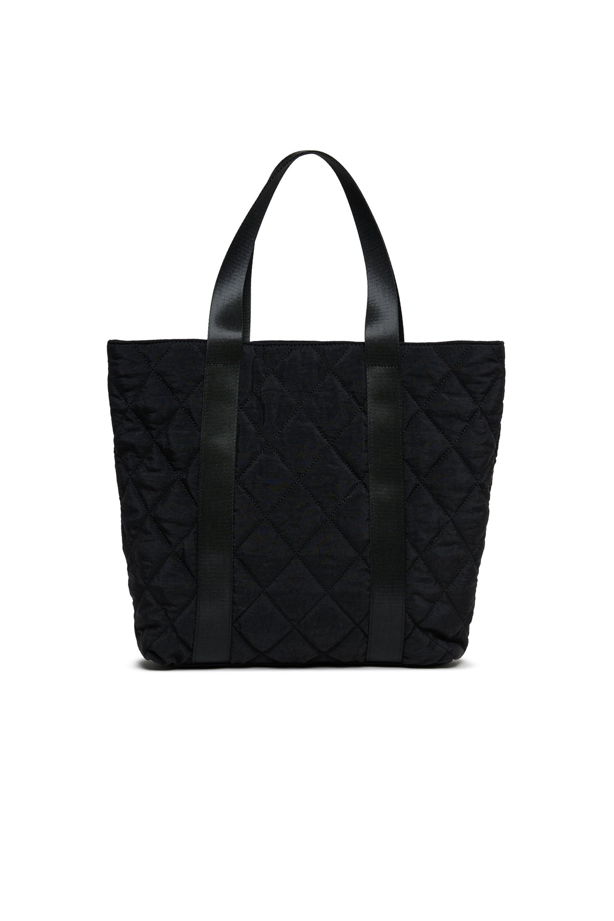 Quilted bag with logo