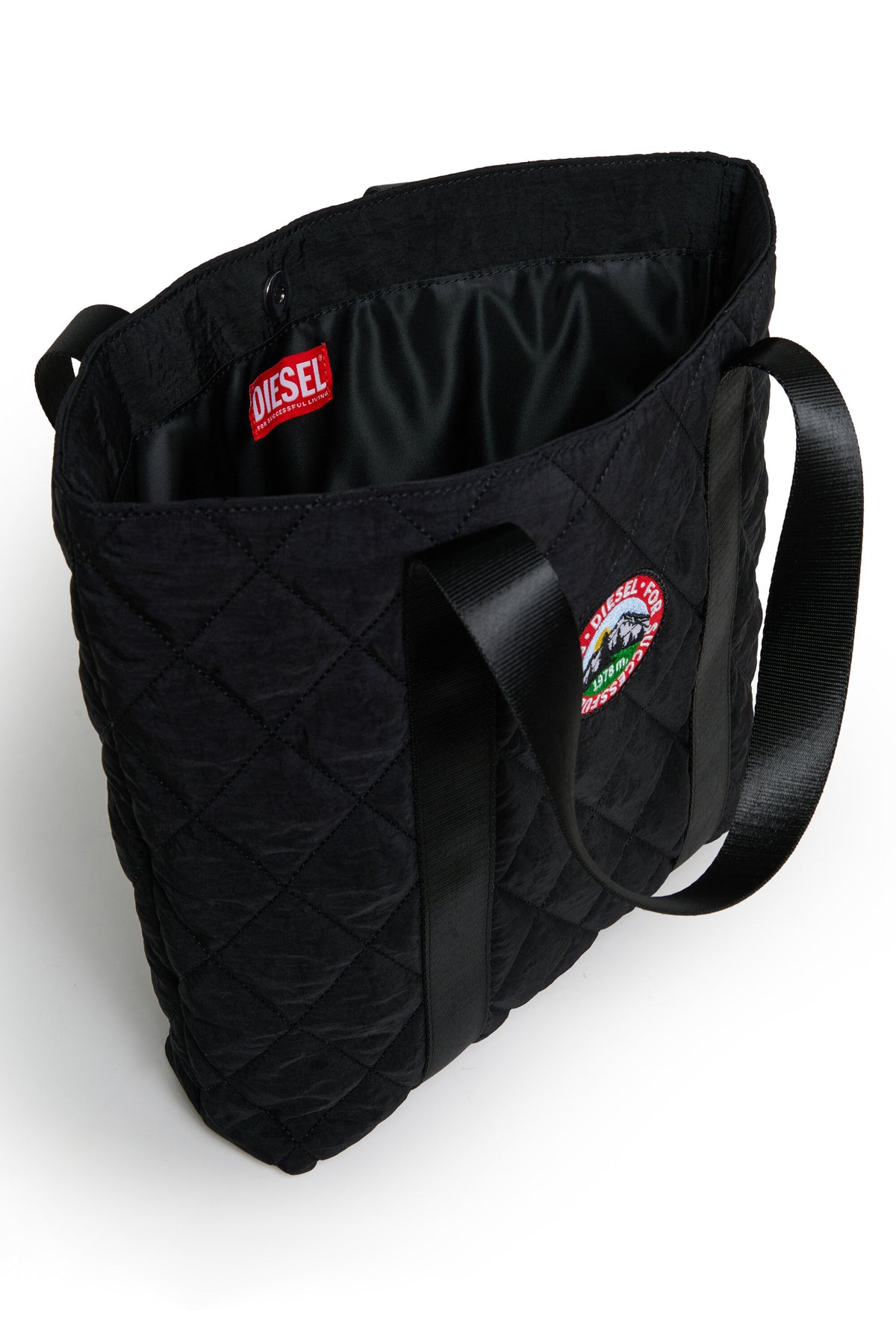 Sac bandoulière matelassé avec logo