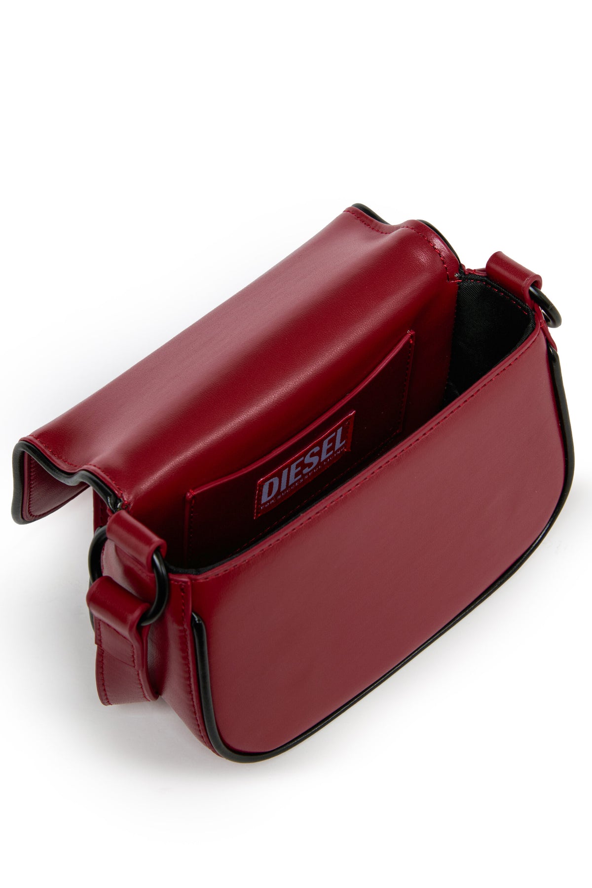 Cross-body bag with logo