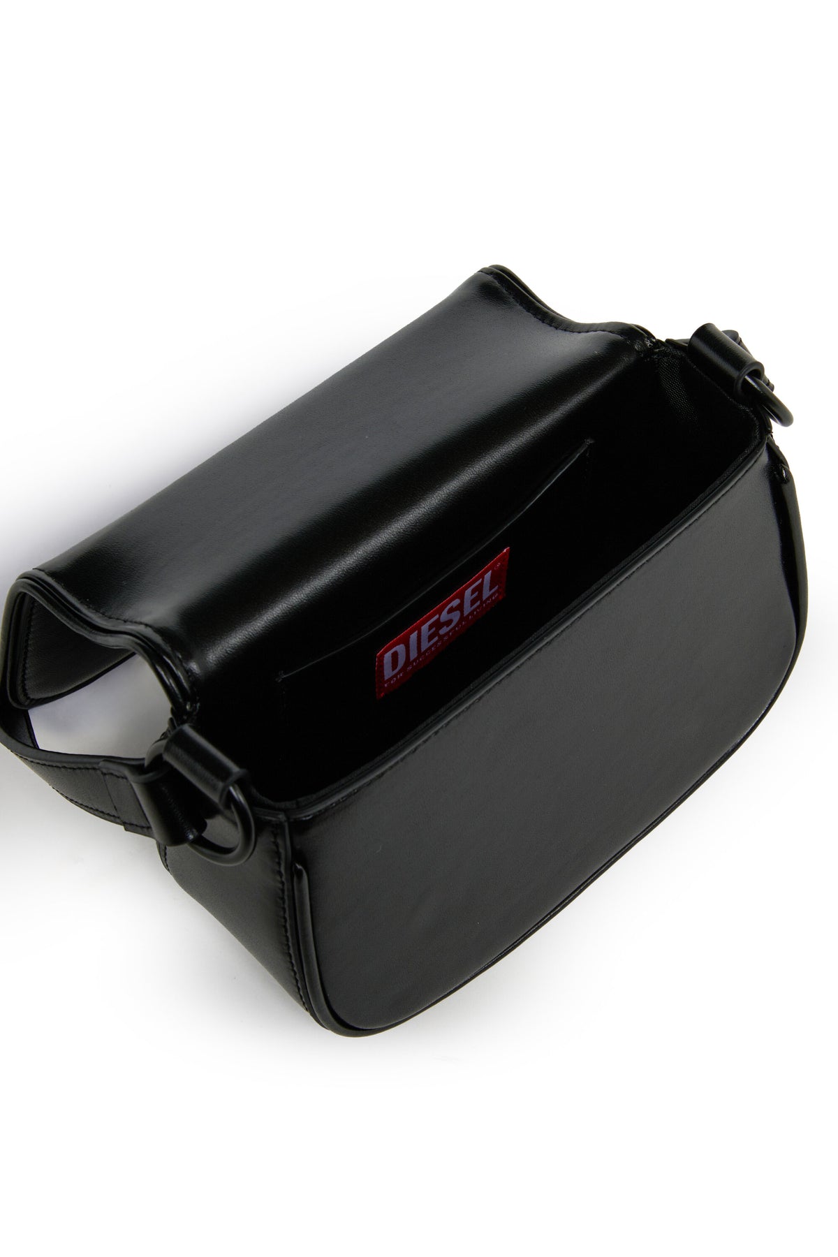 Cross-body bag with logo