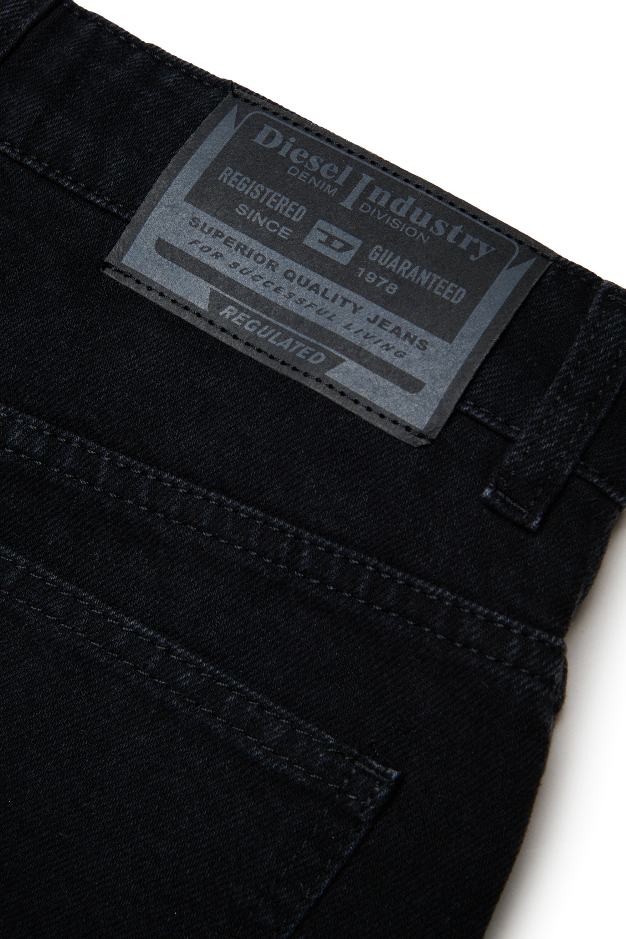 Jeans en denim negro corte relajado - D-Devon