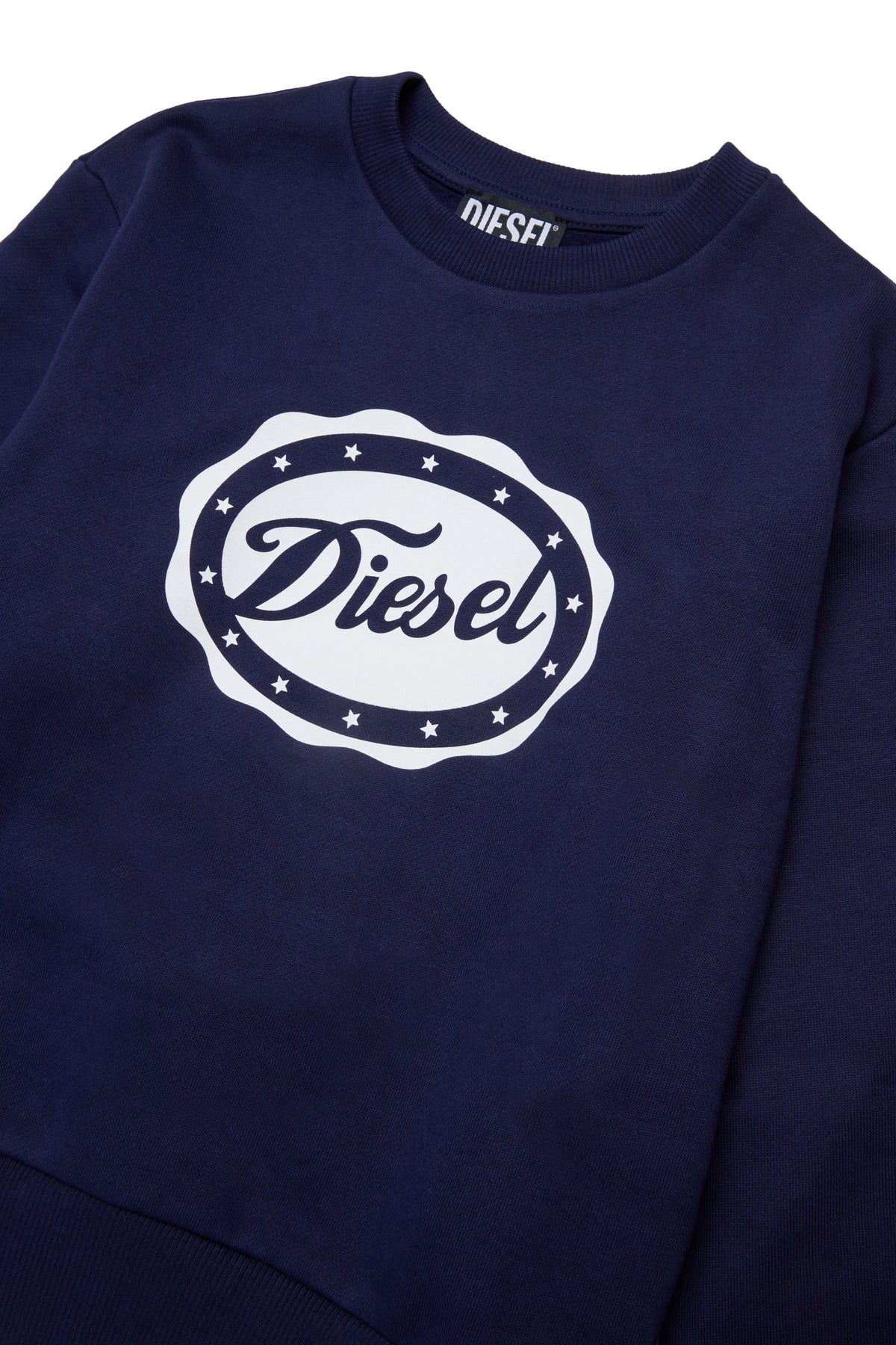 Sweat-shirt col rond avec logo
