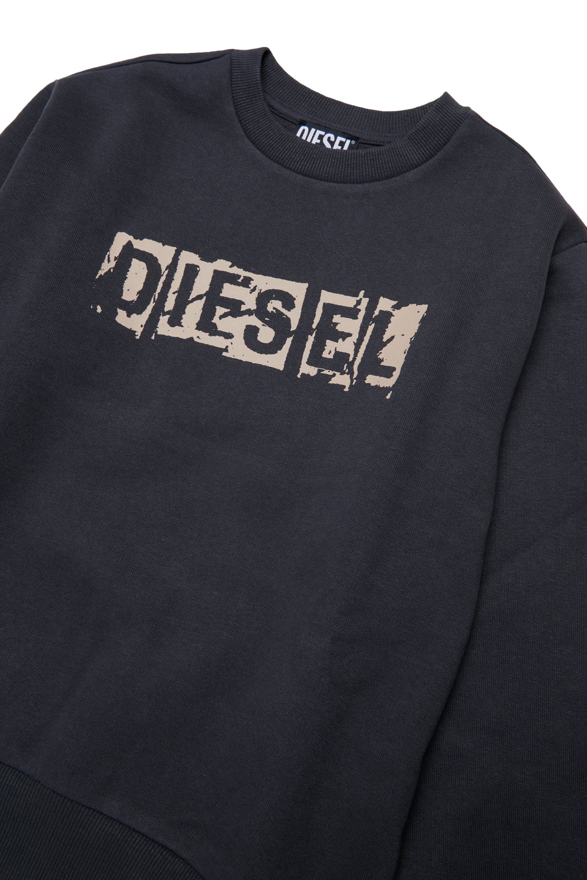 Sweat-shirt col rond avec logo