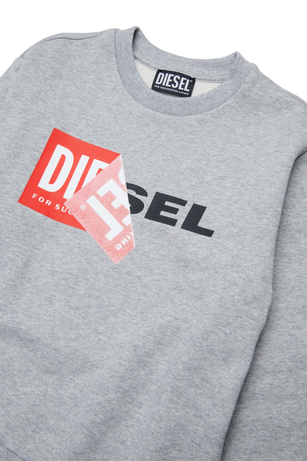 Sweat-shirt col rond avec logo