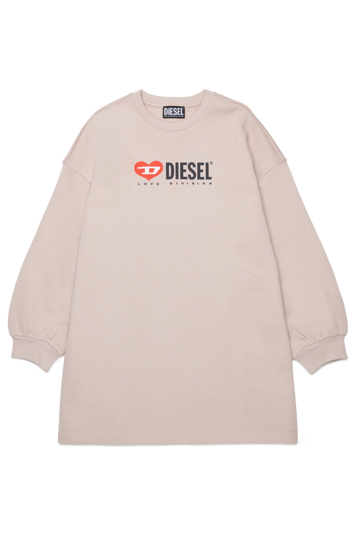 Robe à col rond avec logo