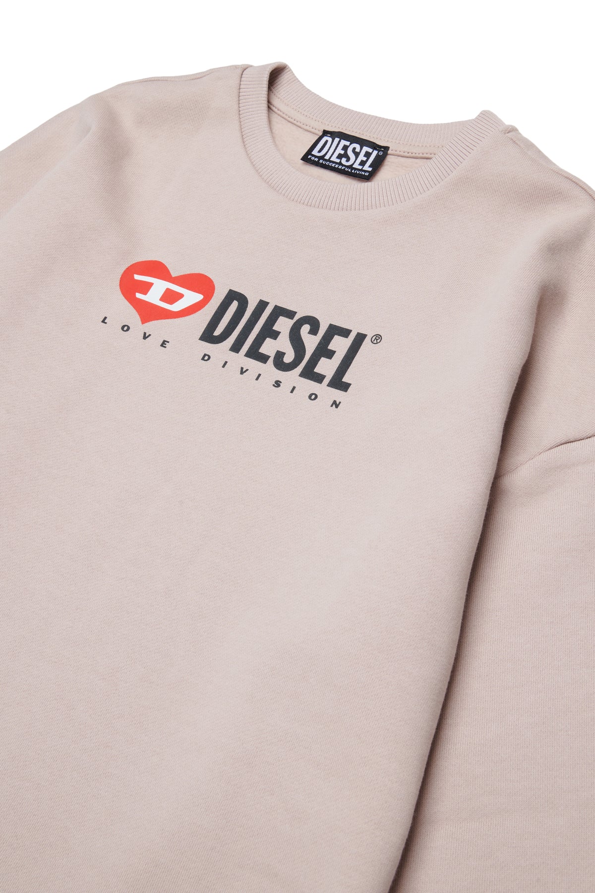 Robe à col rond avec logo