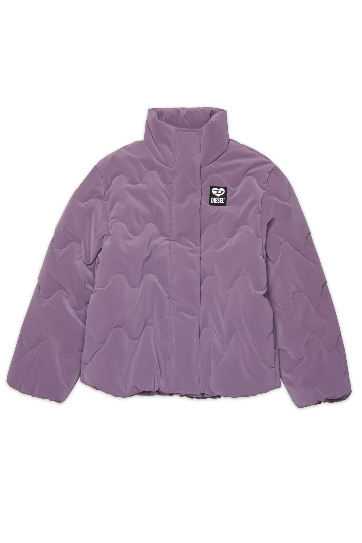 Veste matelassée avec logo imprimé