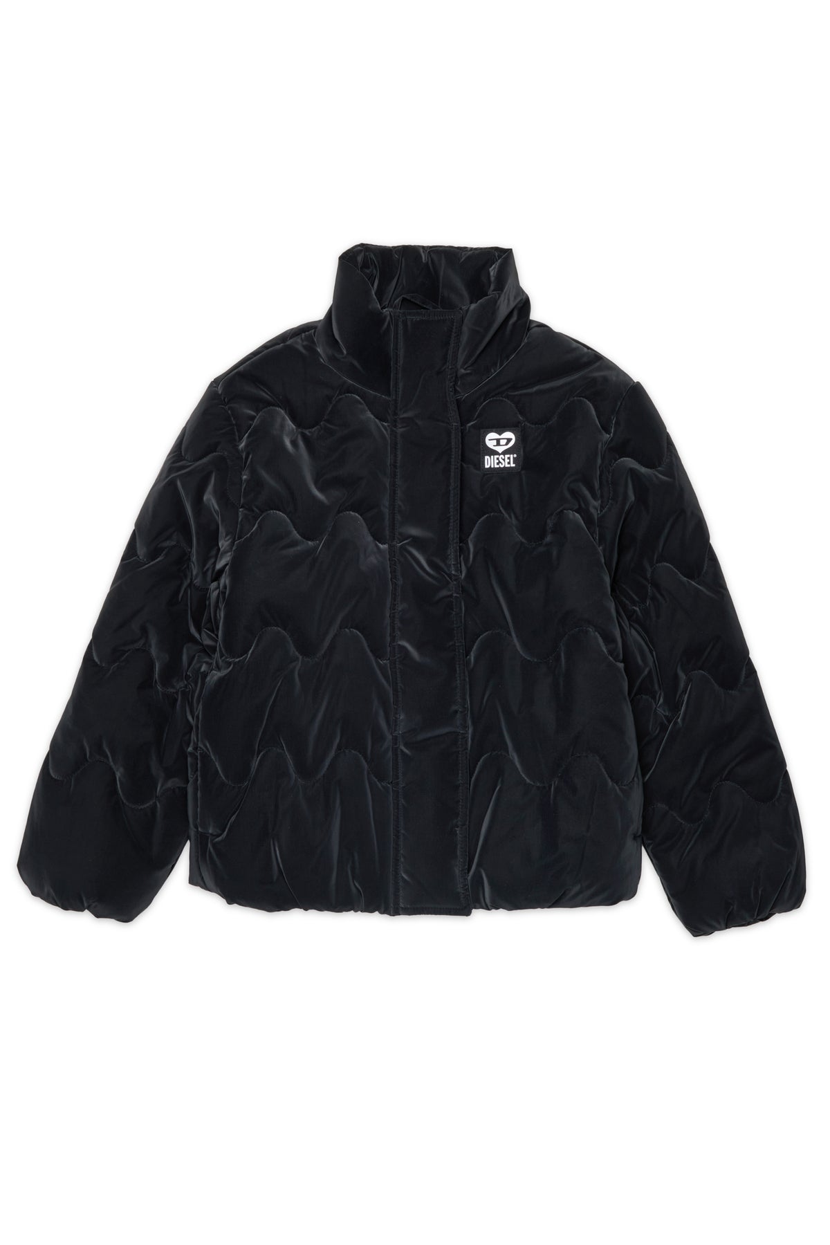 Veste matelassée avec logo imprimé