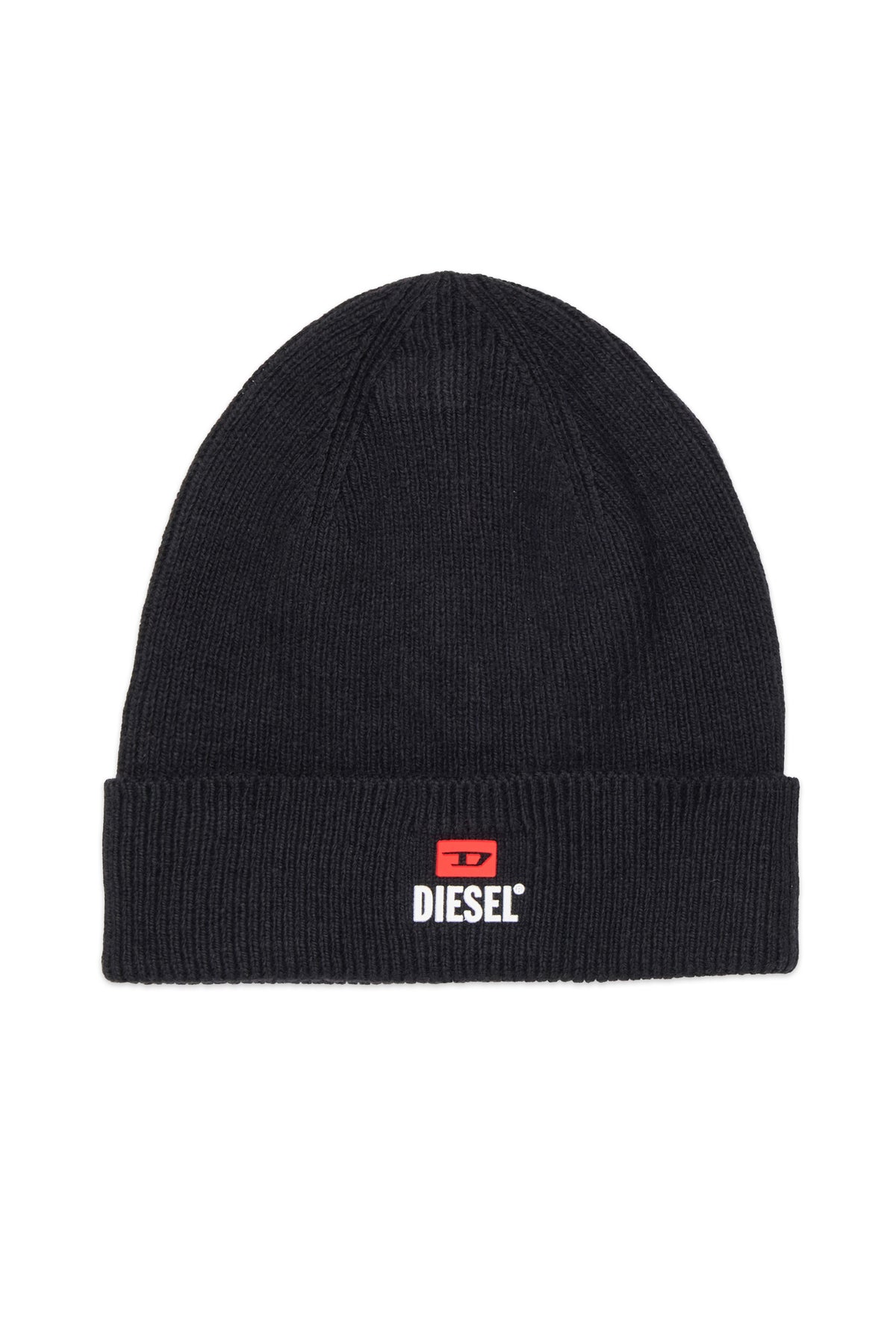 Gorro de mezcla de lana y algodón con logo