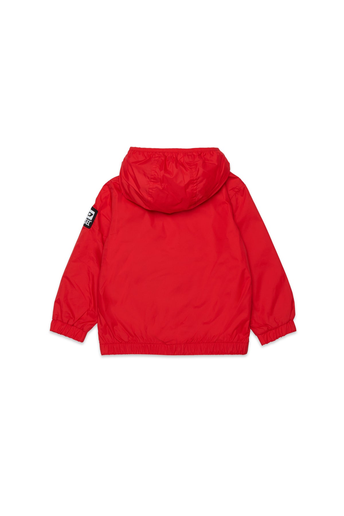 Chaqueta cortavientos con logo estampado