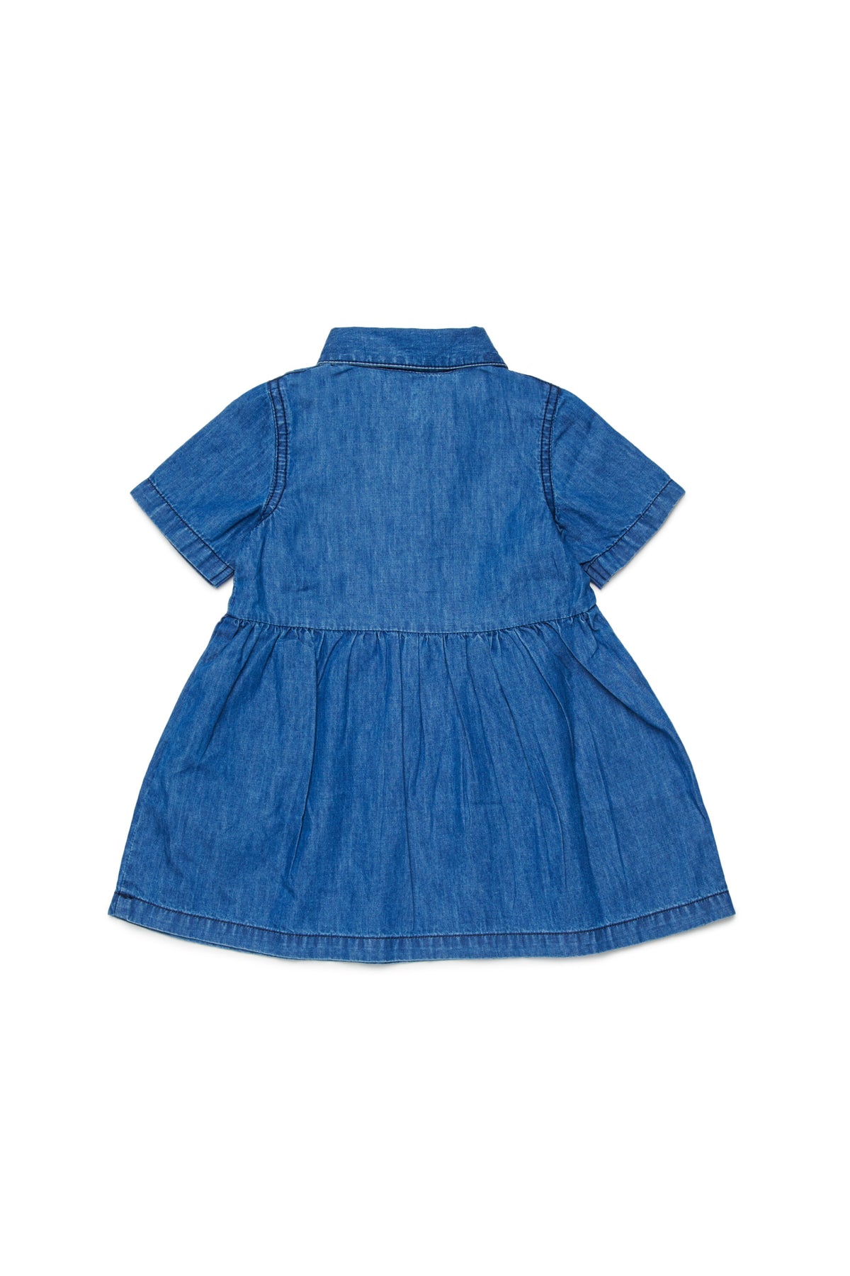 Vestido vaquero con logo