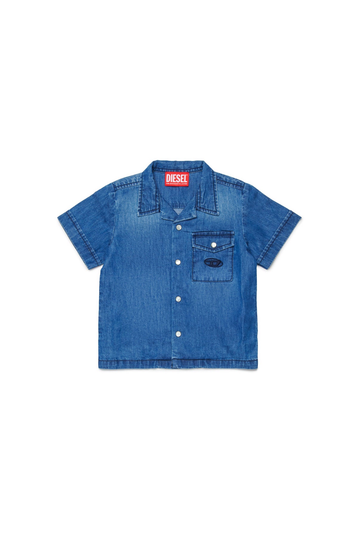 Chemise manches courtes avec logo