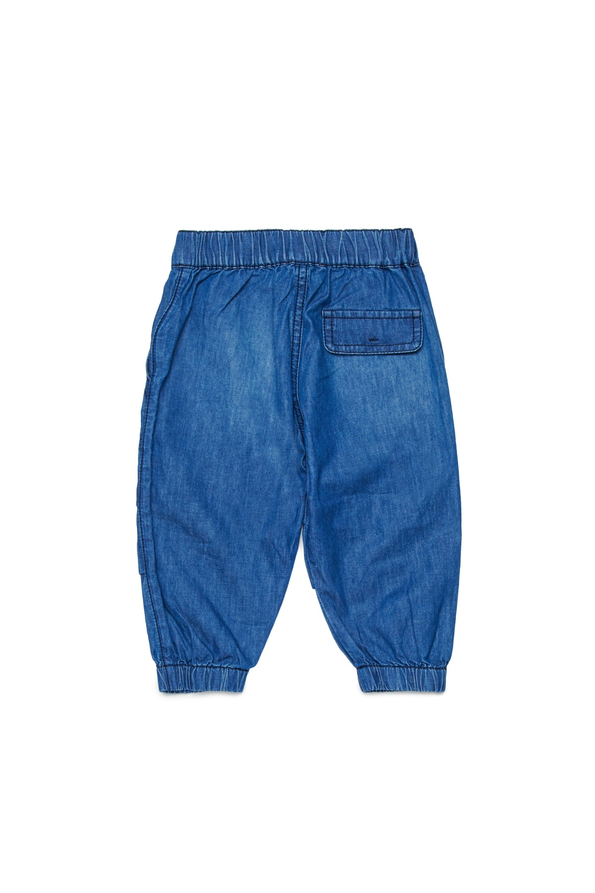 Jean coupe décontractée lavage bleu moyen