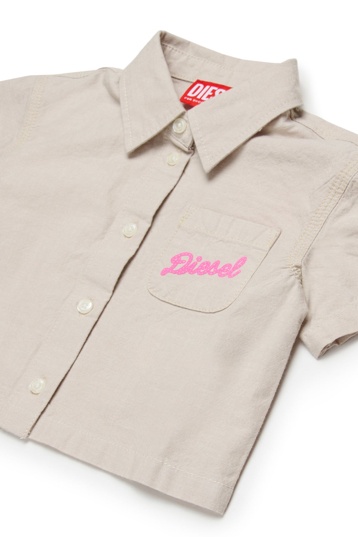 Chemise à manches courtes avec logo