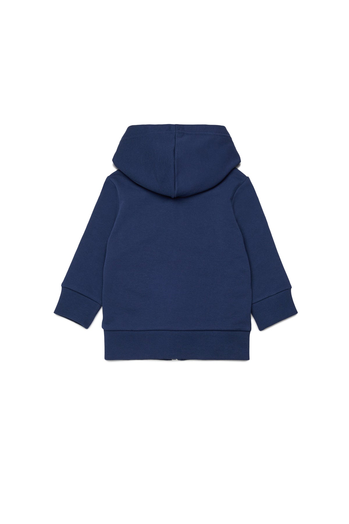 Sudadera con cremallera y logo en el pecho
