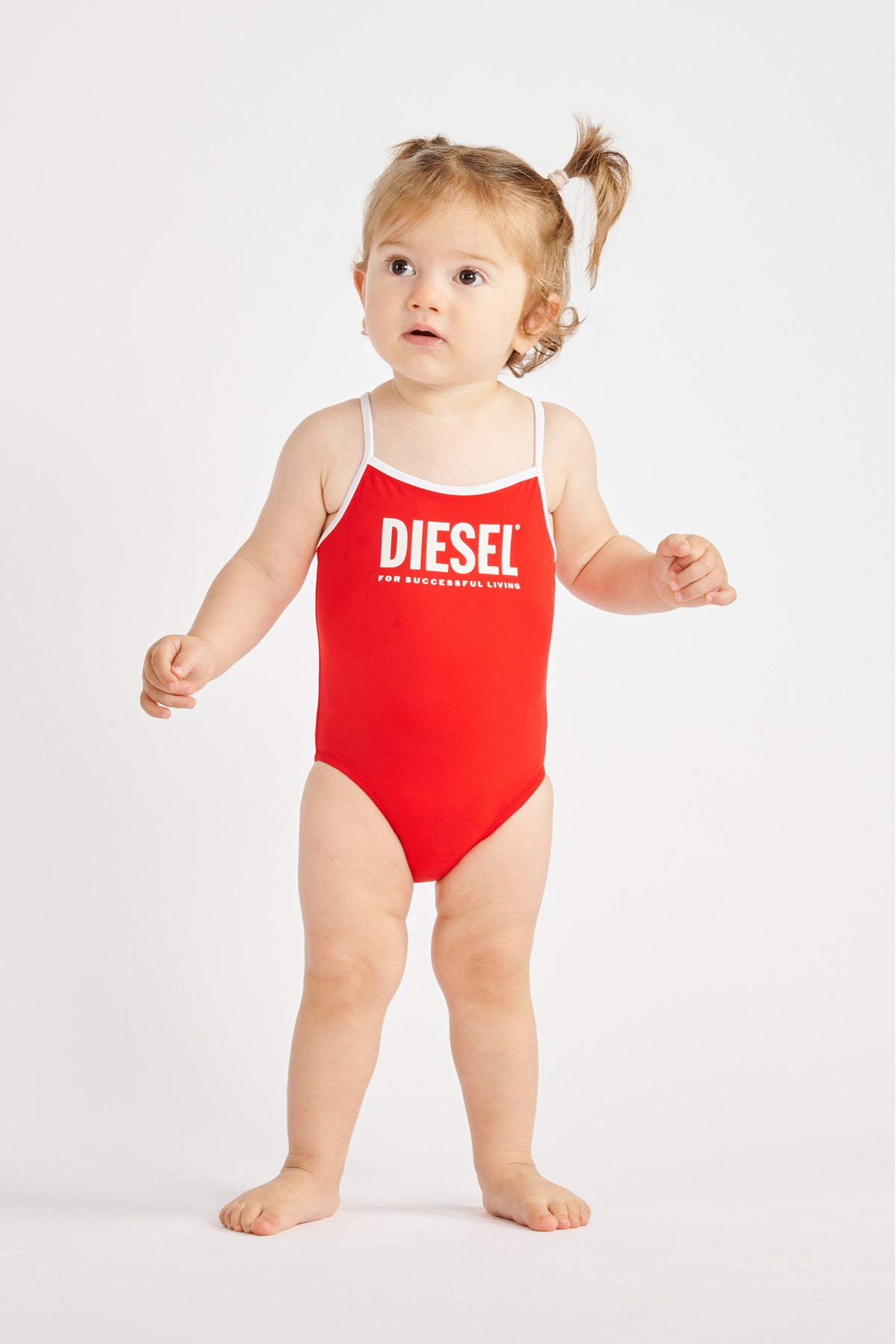 Maillot une pièce avec logo