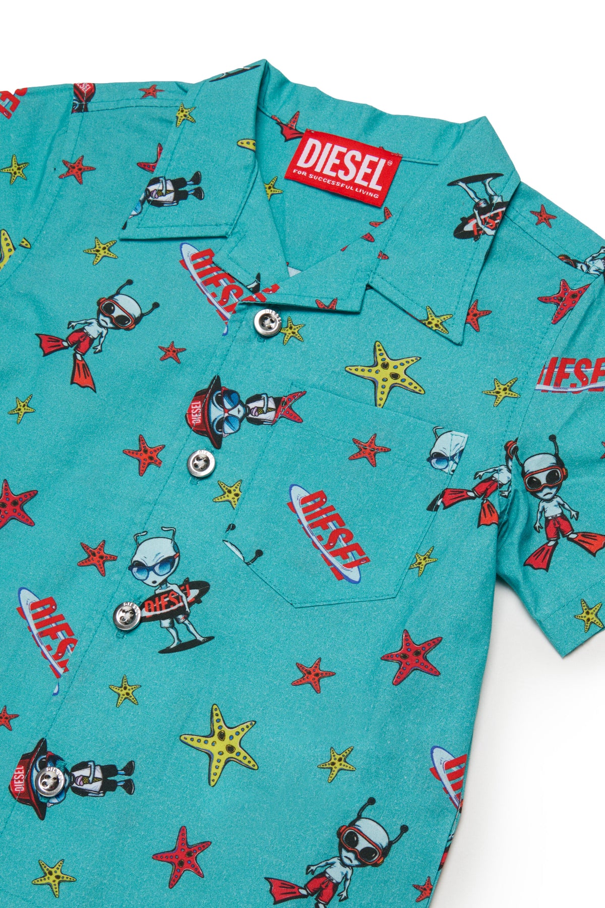 Chemise à manches courtes avec logo