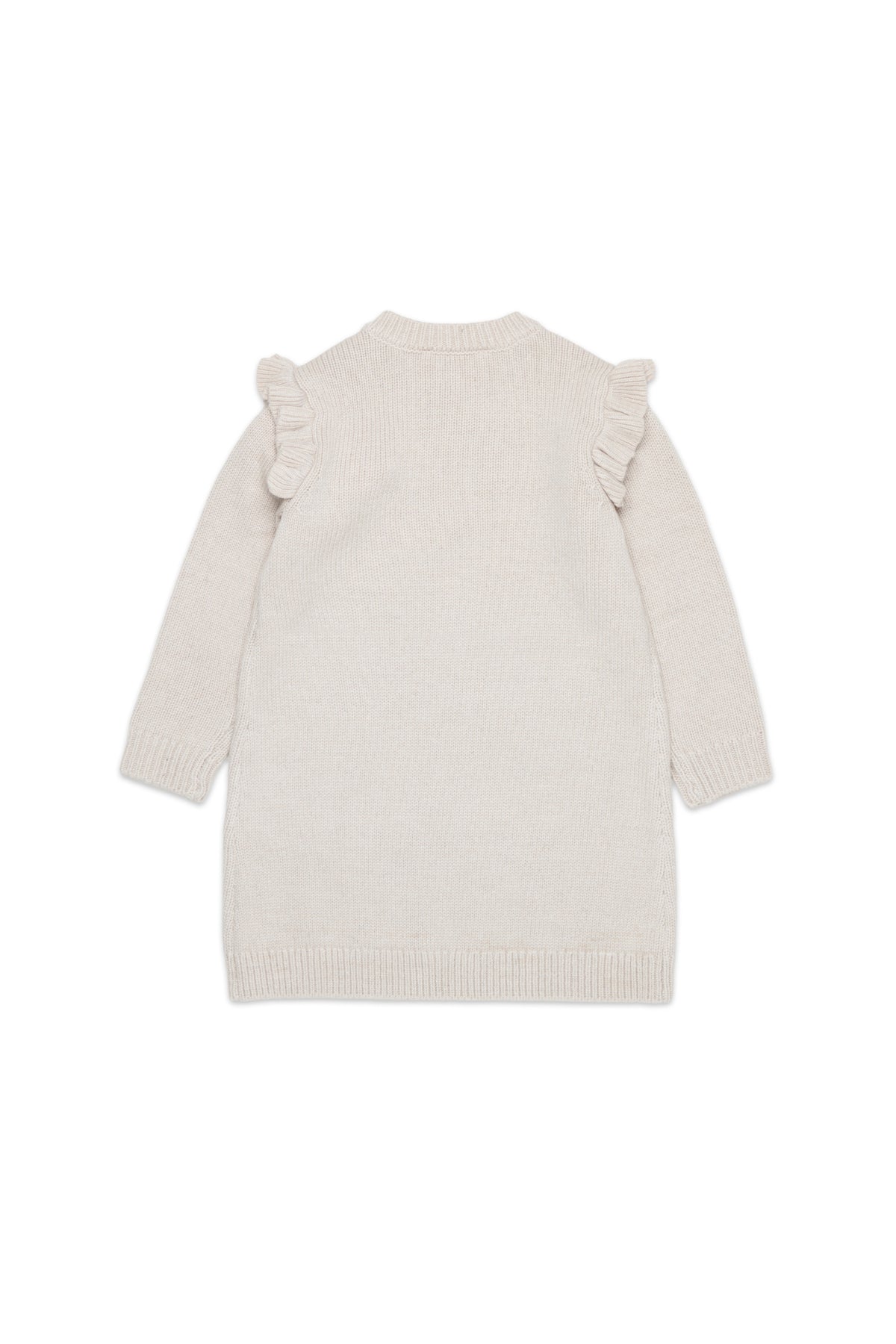 Robe en maille avec logo brodé
